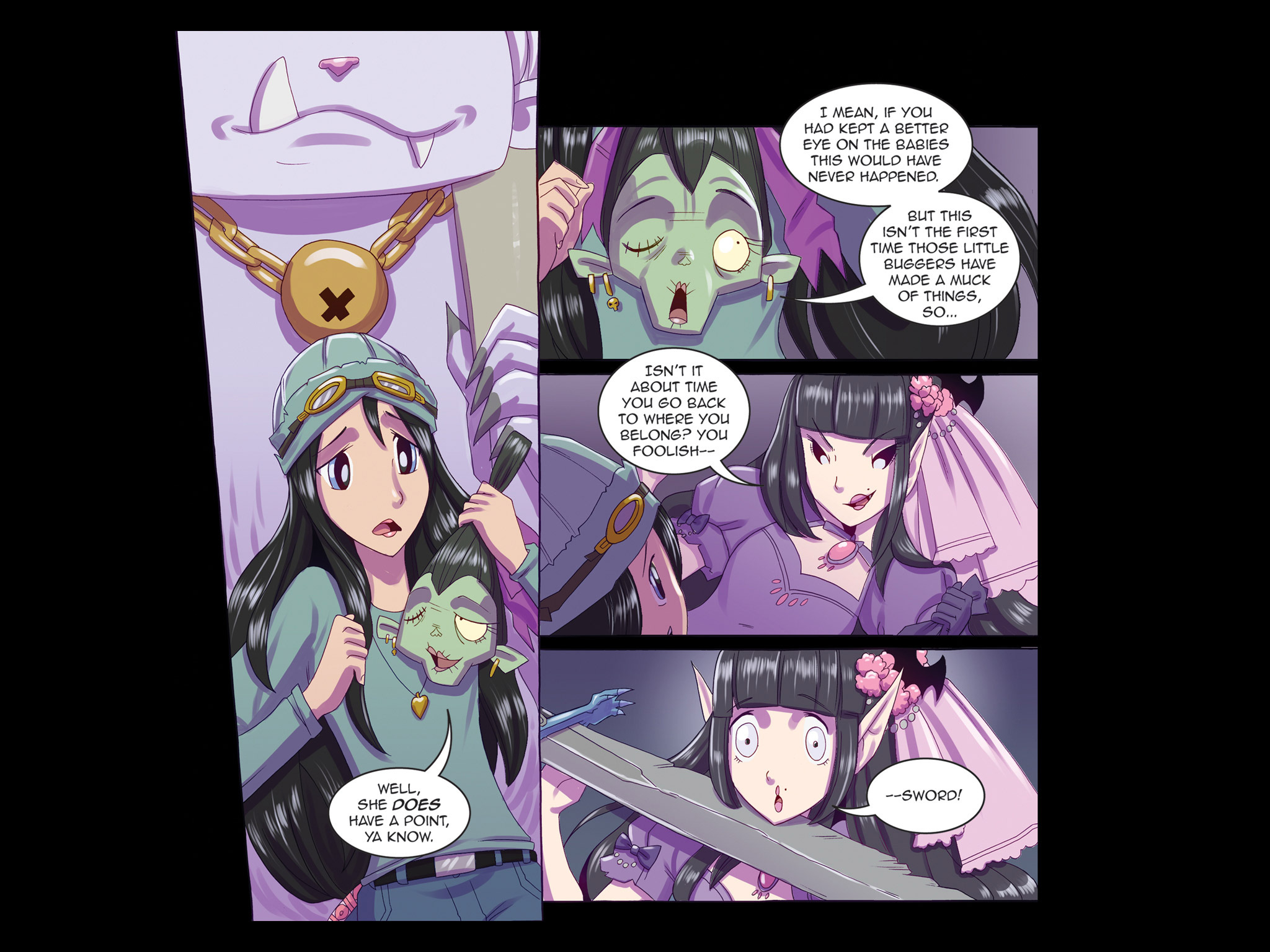 Read online Vamplets: Nightmare Nursery comic -  Issue #5 - 6