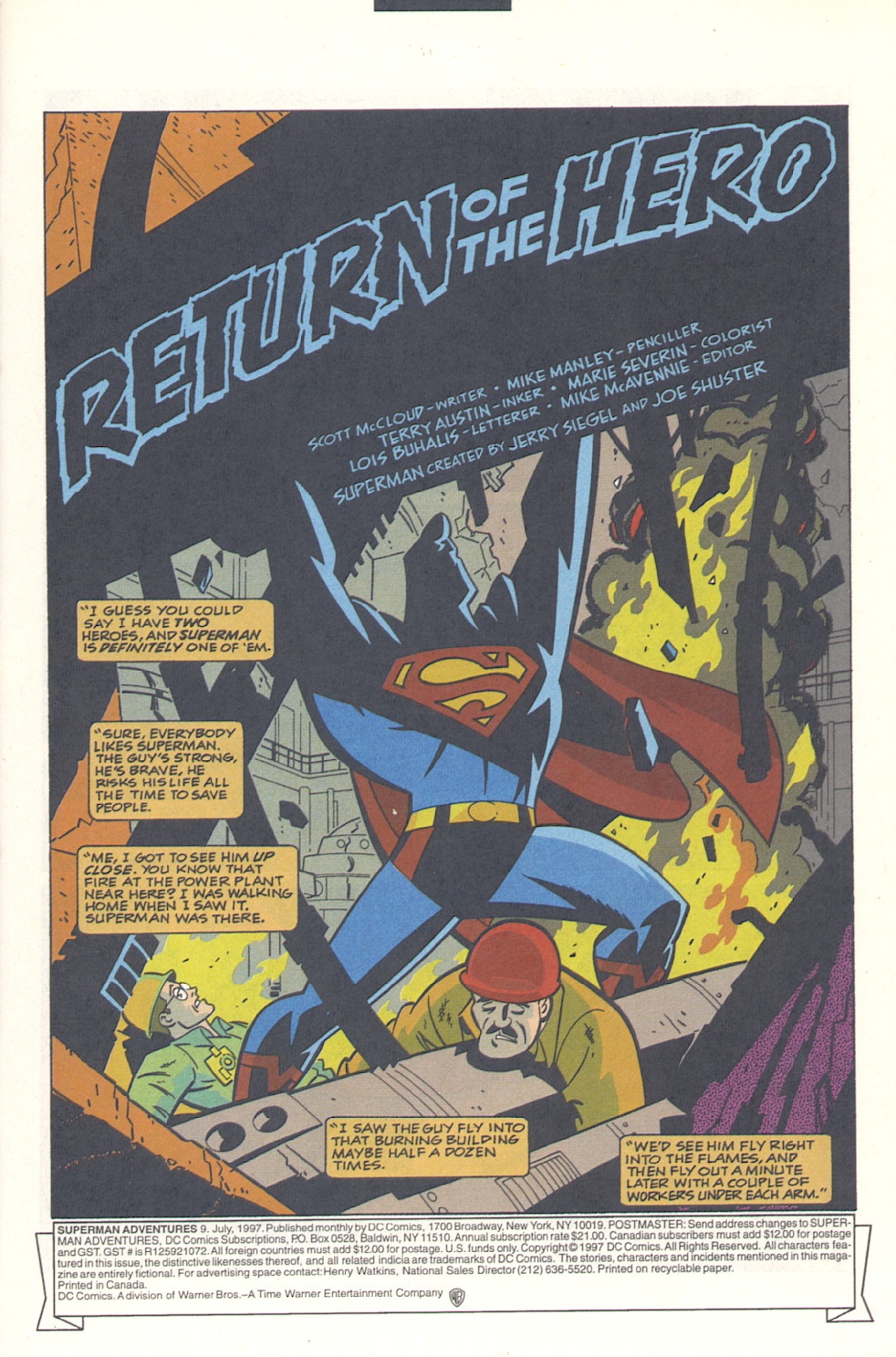 Superman Adventures Issue #9 #12 - English 2