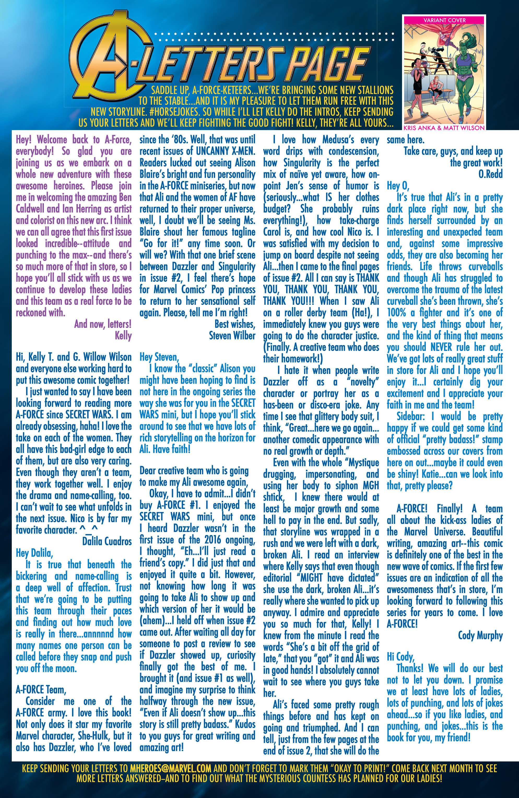 Read online A-Force (2016) comic -  Issue #5 - 23