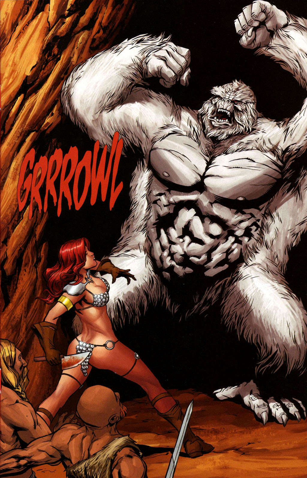 Read online Savage Red Sonja: Queen of the Frozen Wastes comic -  Issue #2 - 3