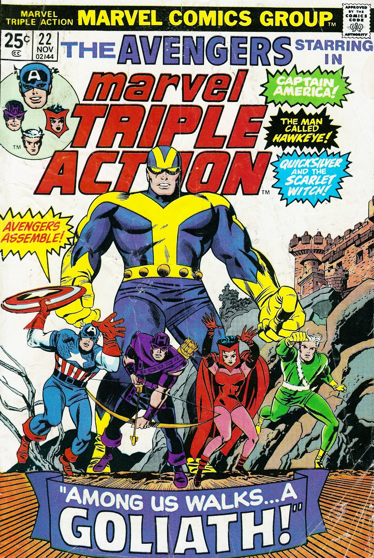 Read online Marvel Triple Action comic -  Issue #22 - 1