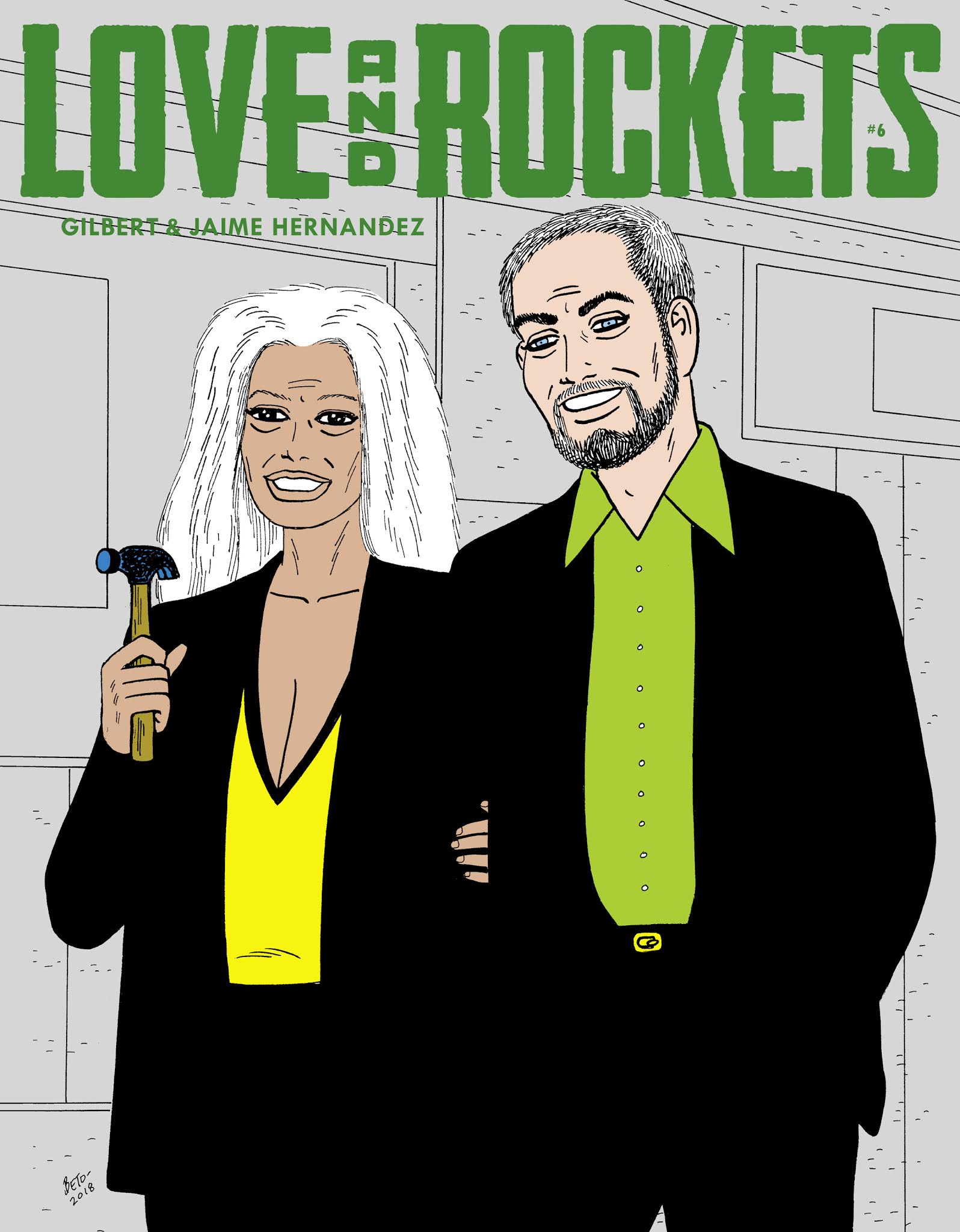 Read online Love and Rockets (2016) comic -  Issue #6 - 1