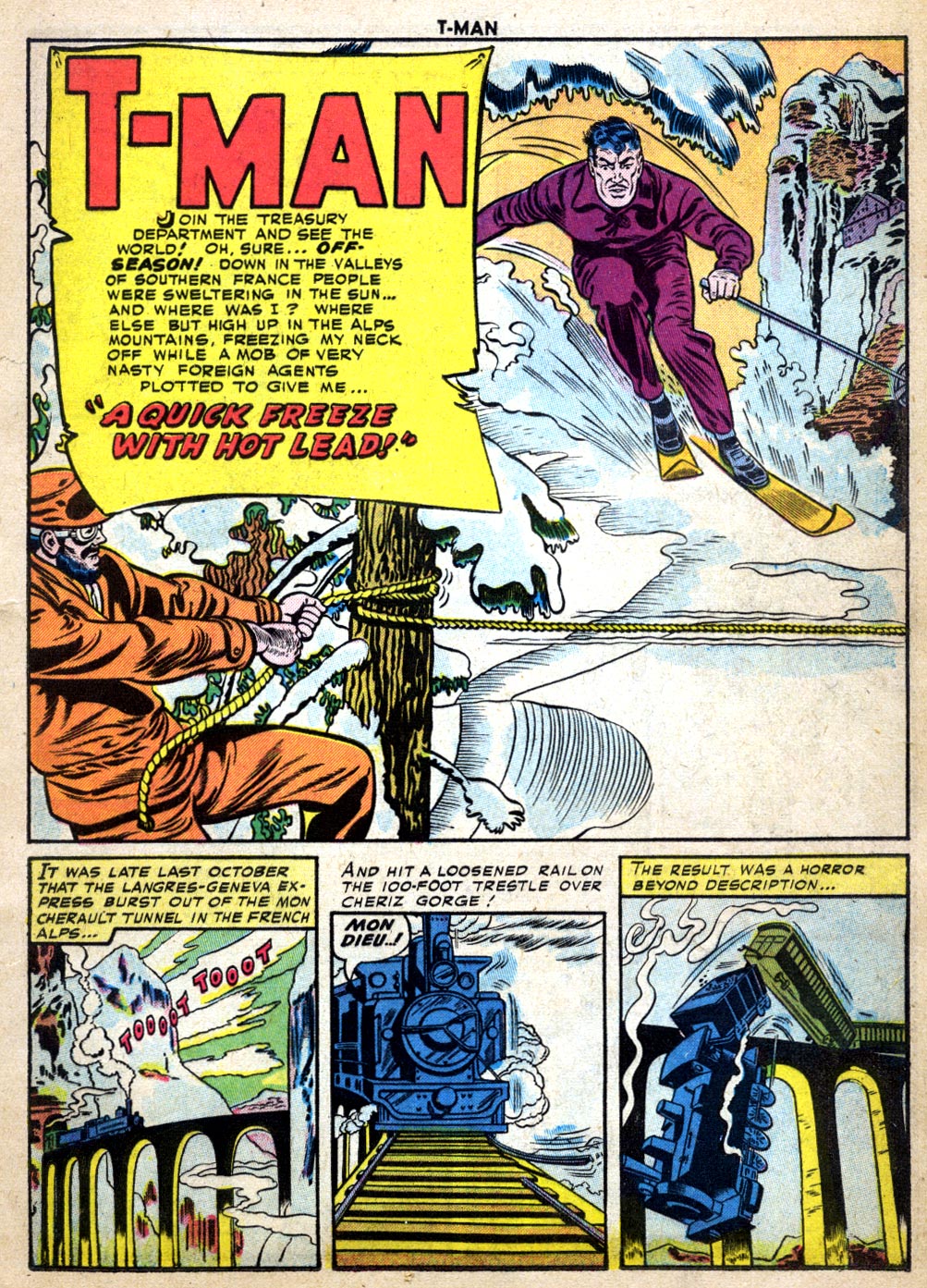 Read online T-Man: World Wide Trouble Shooter comic -  Issue #33 - 17