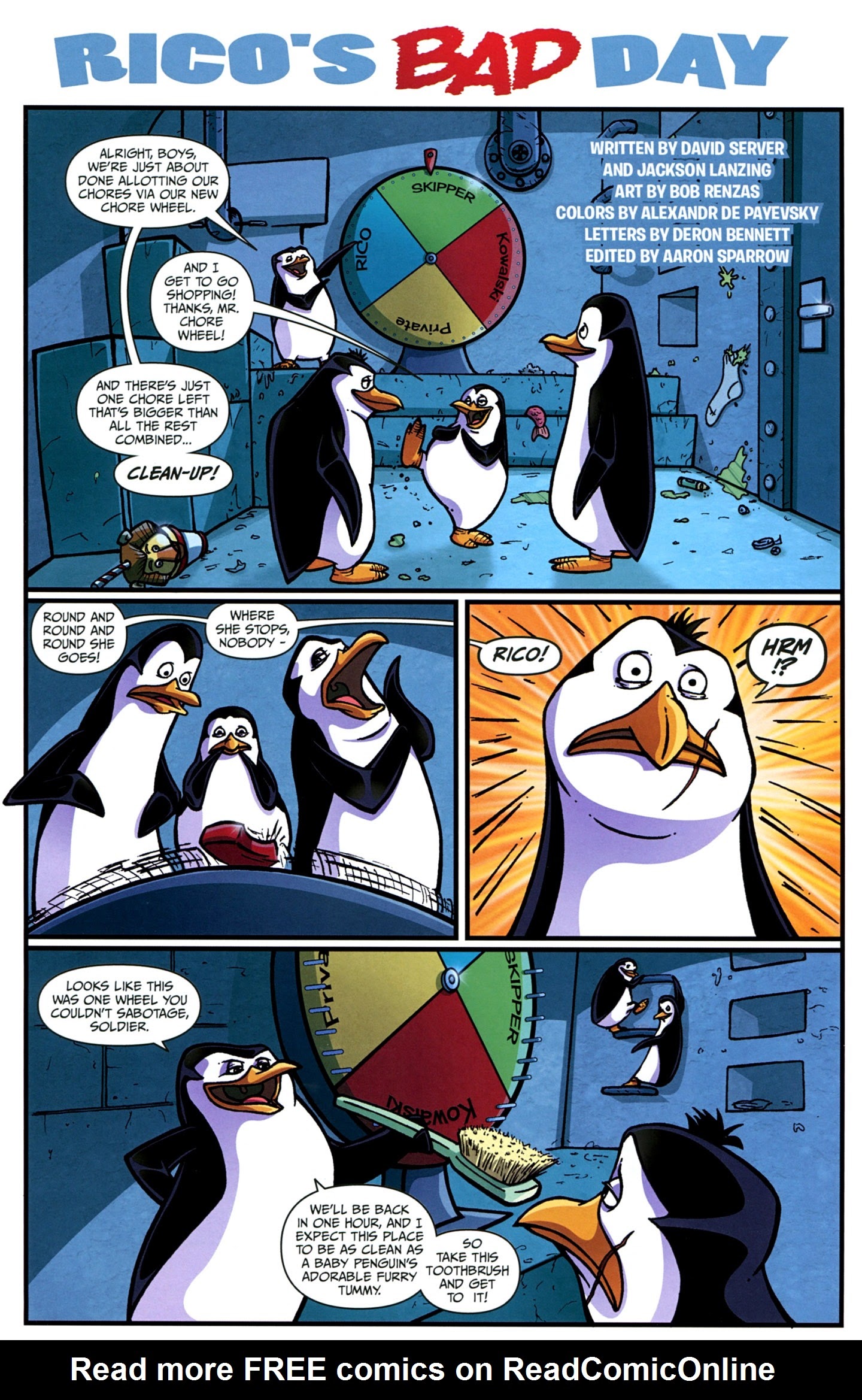 Read online The Penguins of Madagascar comic -  Issue # Full - 19
