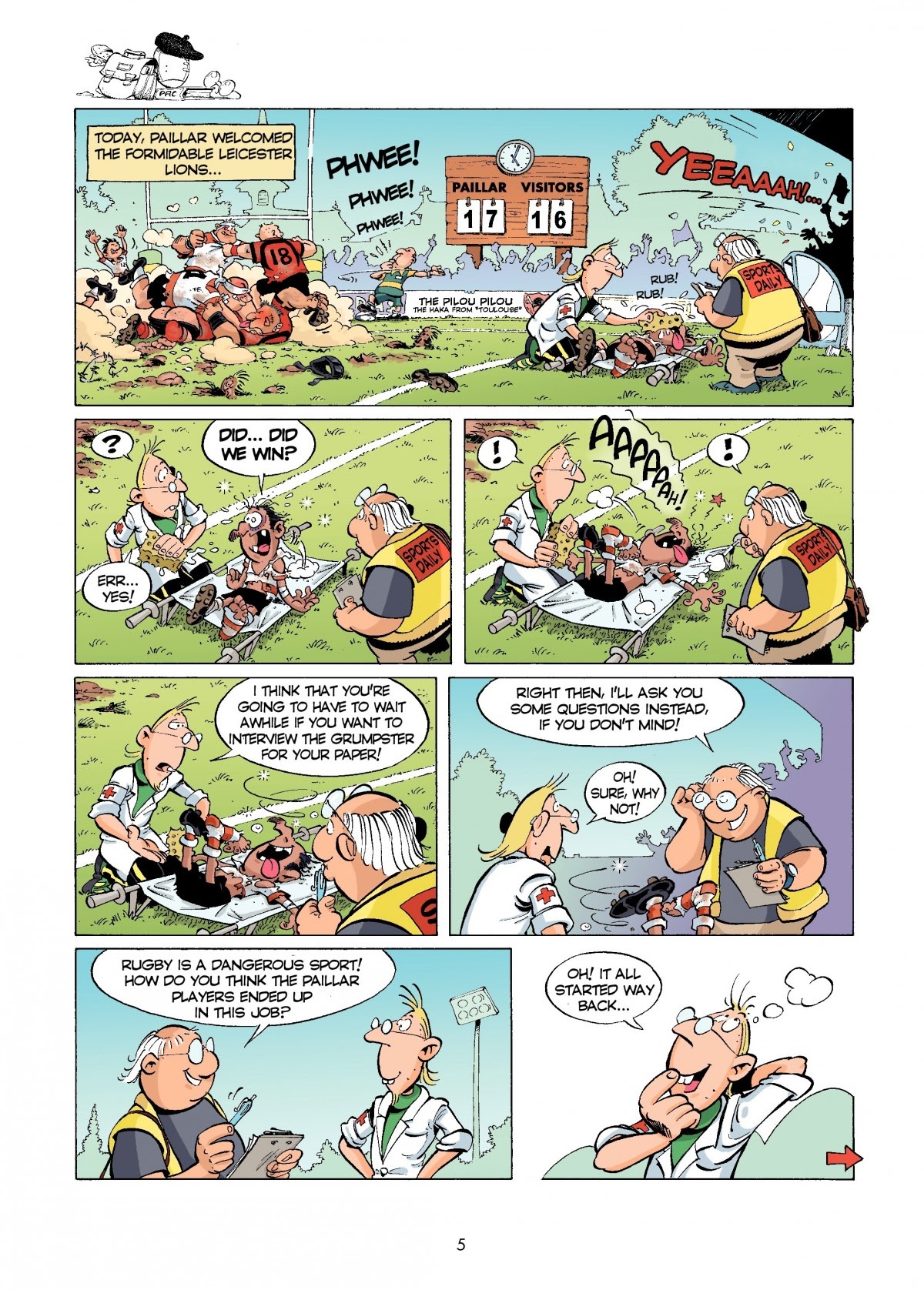 Read online The Rugger Boys comic -  Issue #2 - 5