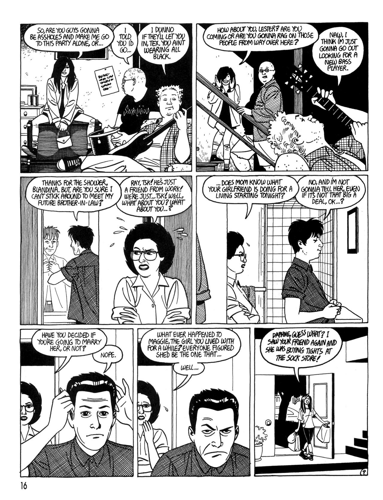 Read online Love and Rockets (1982) comic -  Issue #34 - 18