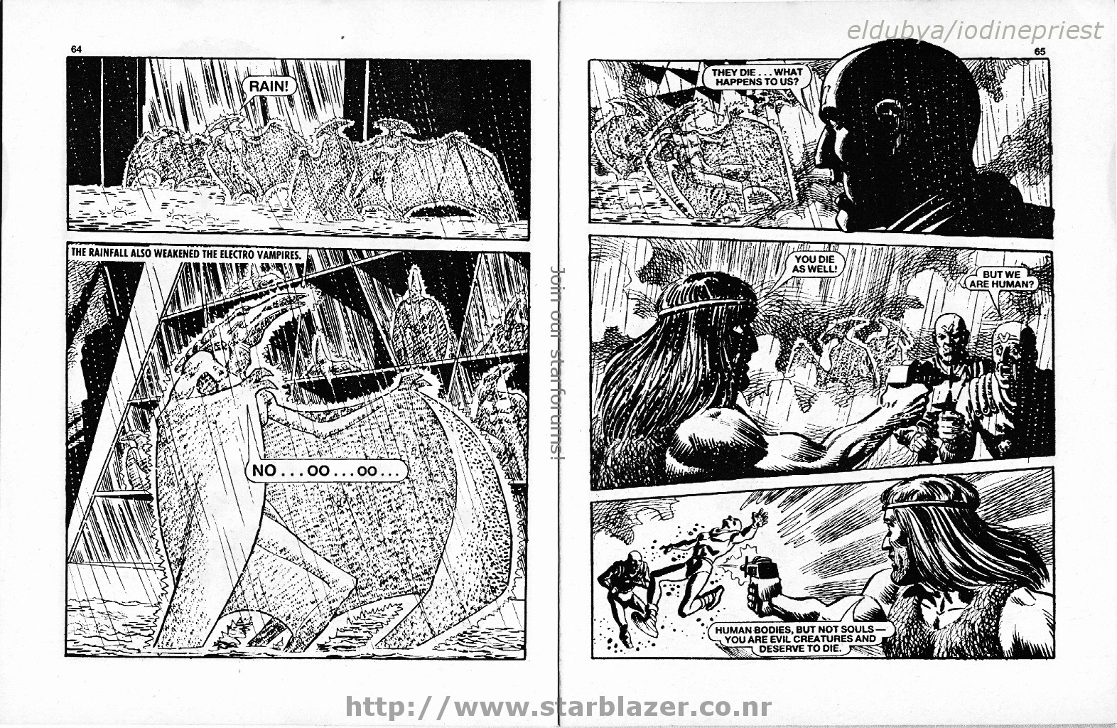 Read online Starblazer comic -  Issue #180 - 34