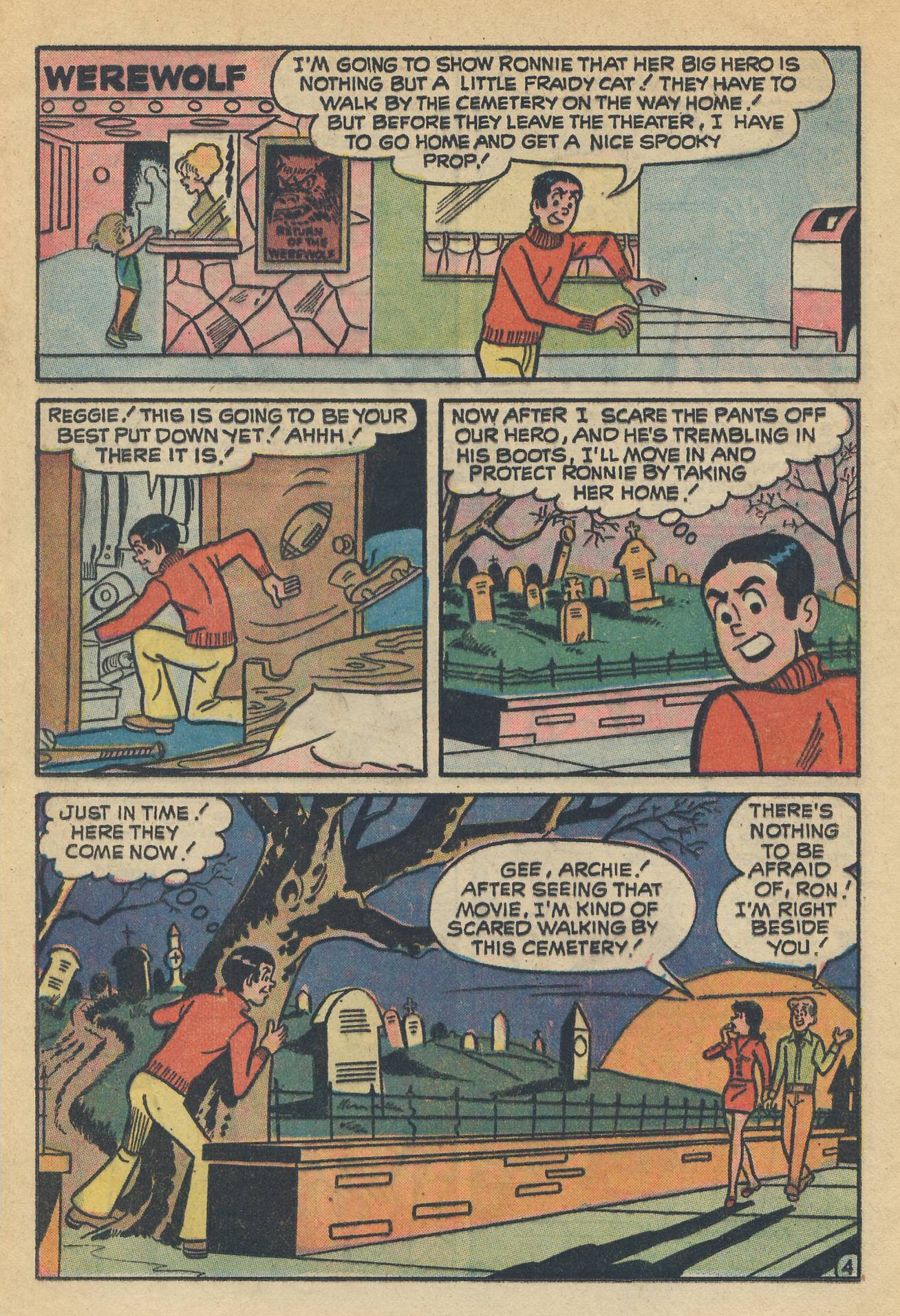Read online Reggie and Me (1966) comic -  Issue #64 - 16