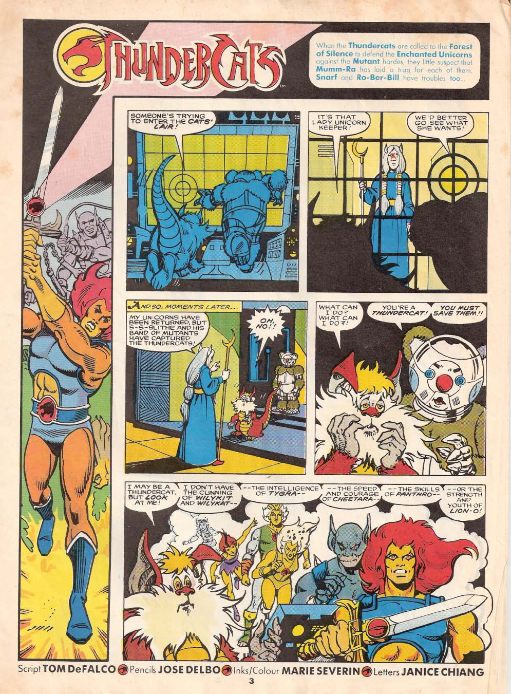 Read online ThunderCats (1987) comic -  Issue #26 - 3