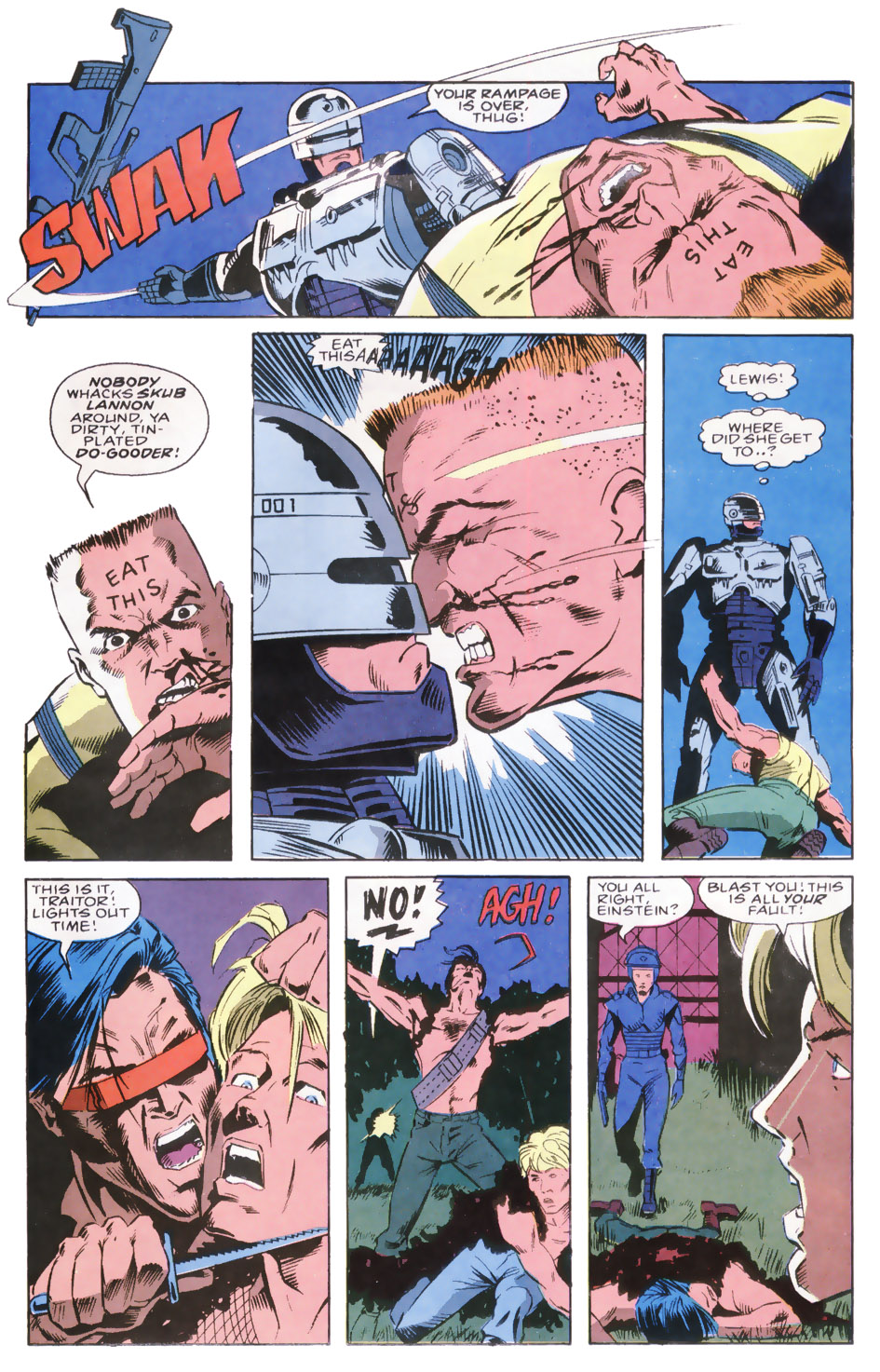 Read online Robocop (1990) comic -  Issue #8 - 22