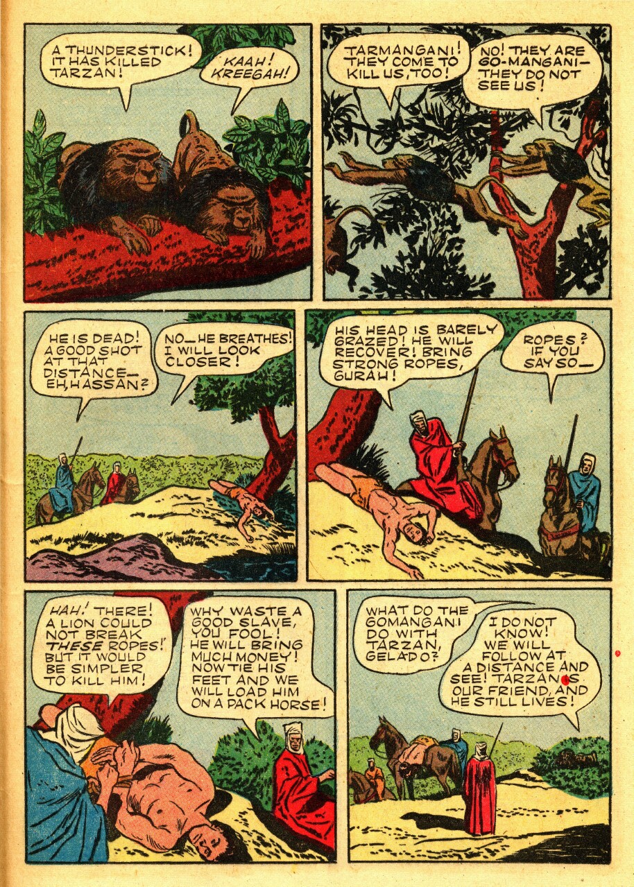 Read online Tarzan (1948) comic -  Issue #37 - 33