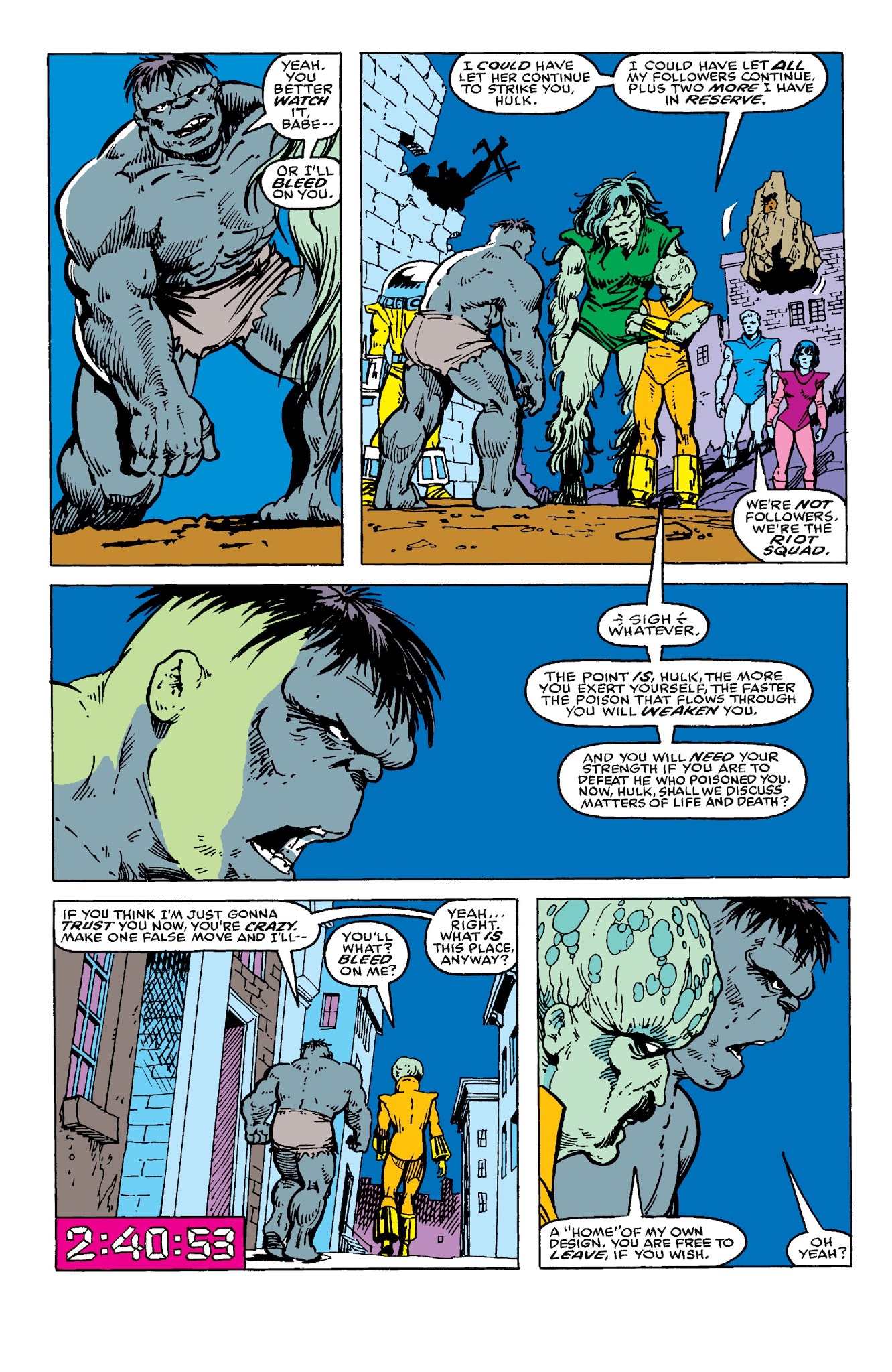 Read online Hulk Visionaries: Peter David comic -  Issue # TPB 5 - 69