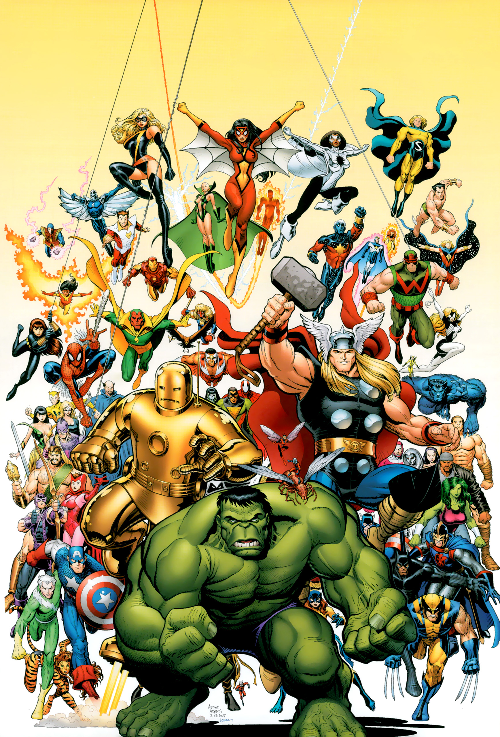 Read online New Avengers Poster Book comic -  Issue # Full - 38