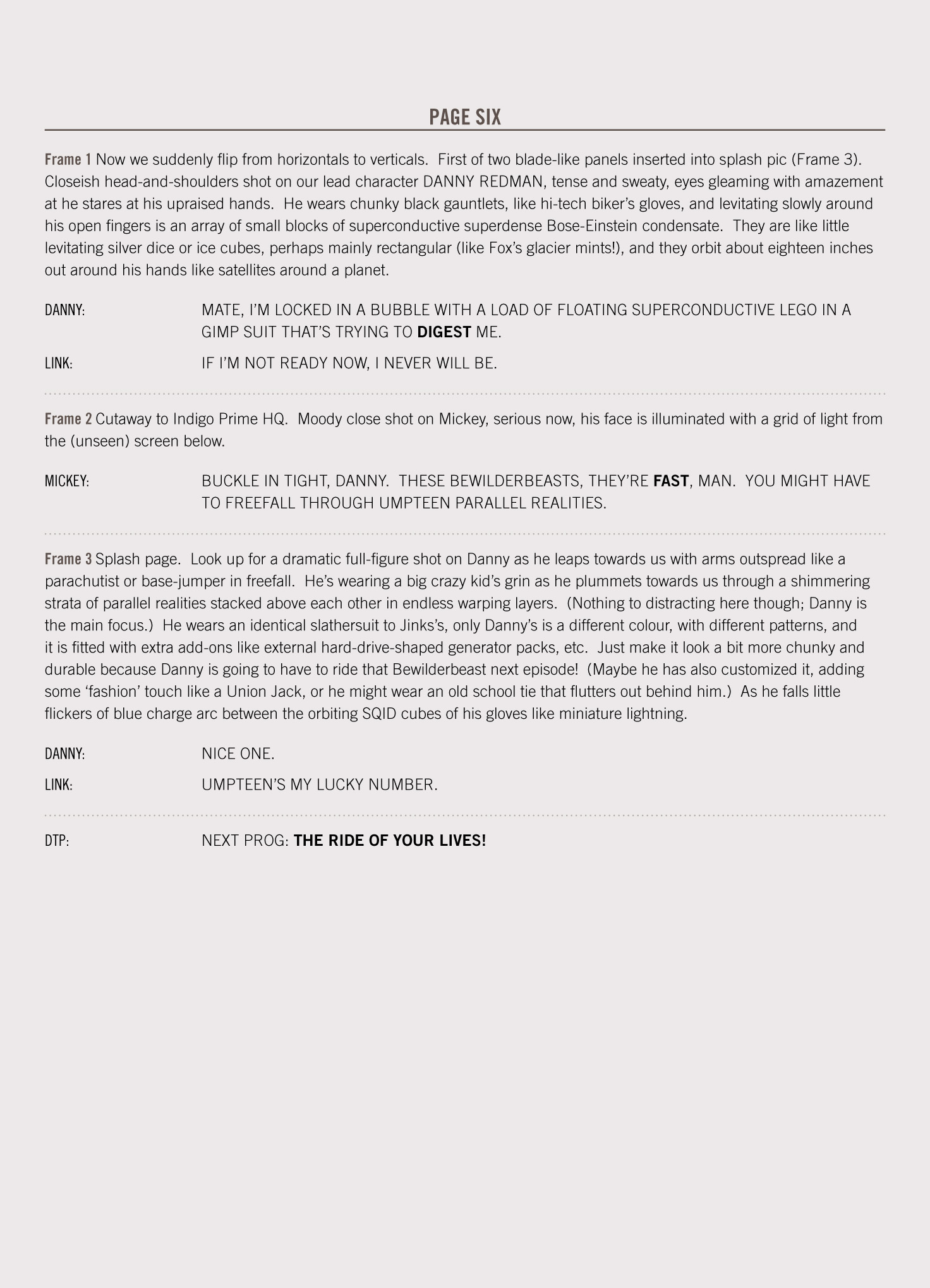 Read online 2000 AD Script Book comic -  Issue # TPB (Part 2) - 23