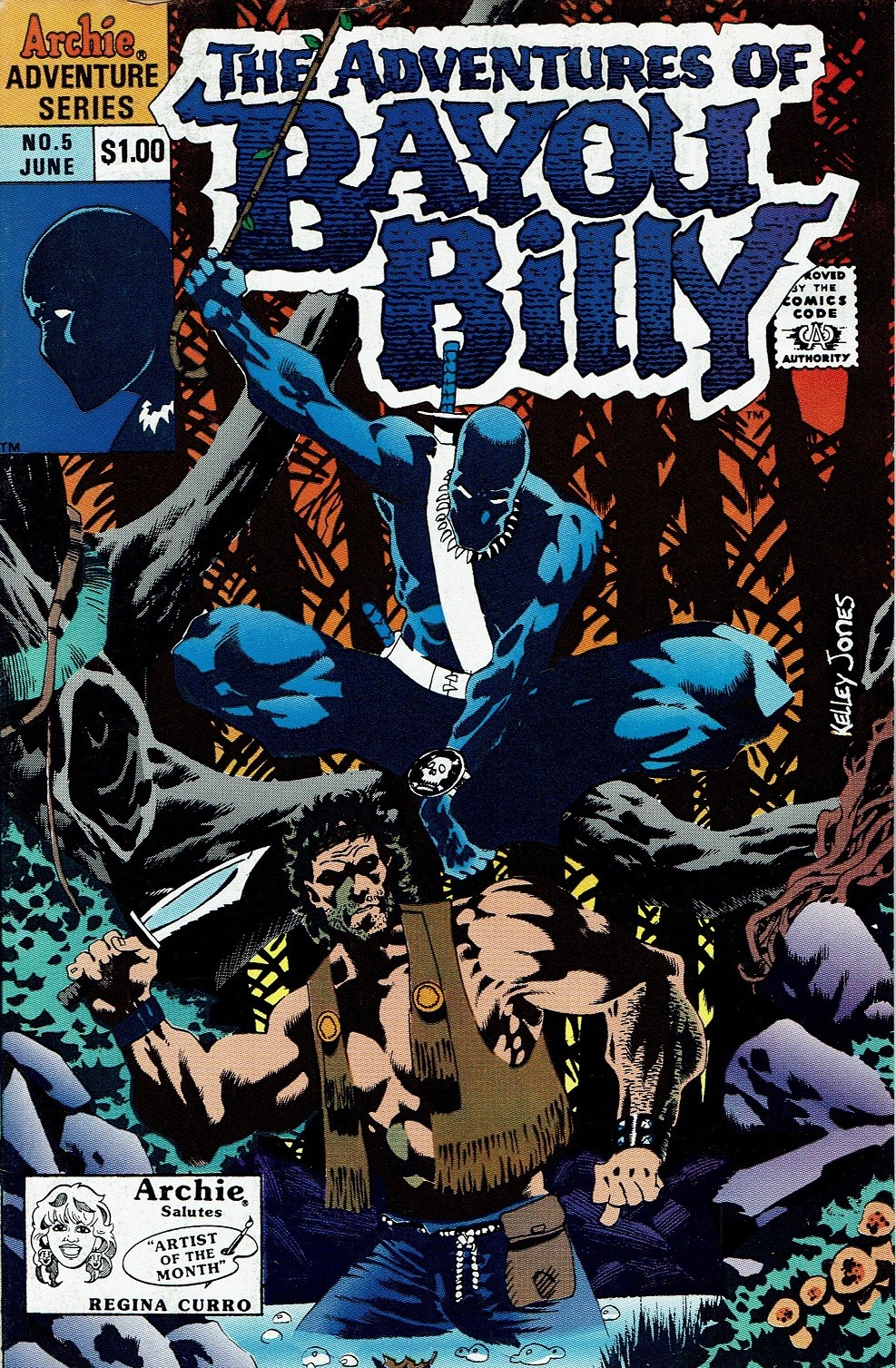 Read online The Adventures of Bayou Billy comic -  Issue #5 - 1