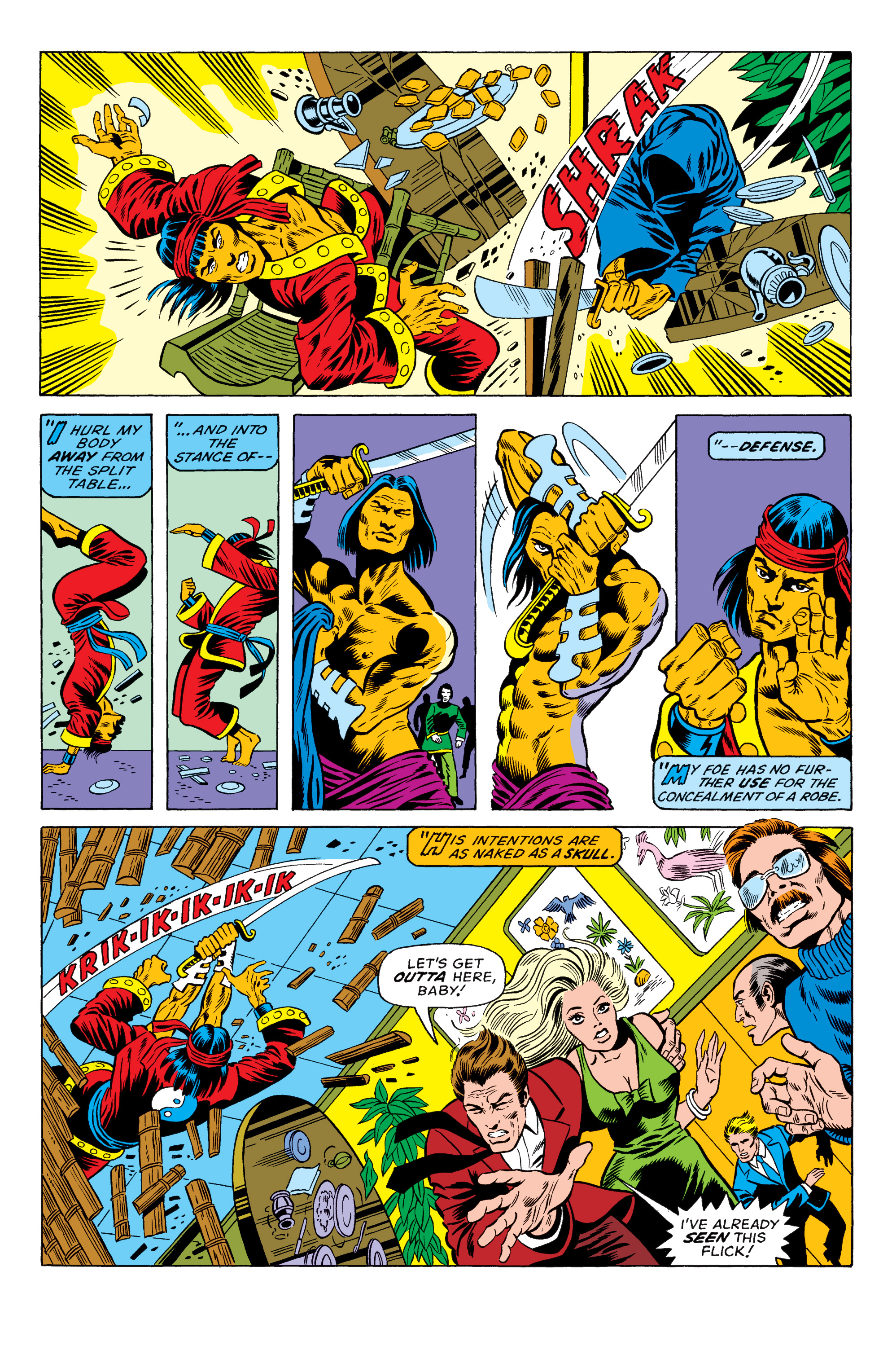Read online Master of Kung Fu Epic Collection: Weapon of the Soul comic -  Issue # TPB (Part 3) - 14