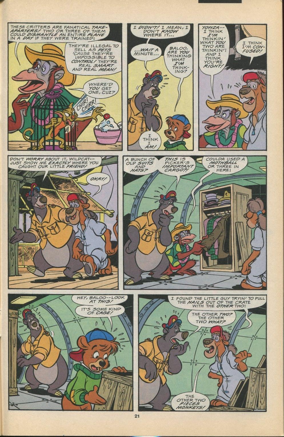 Disney's Tale Spin issue 4 - Page 22