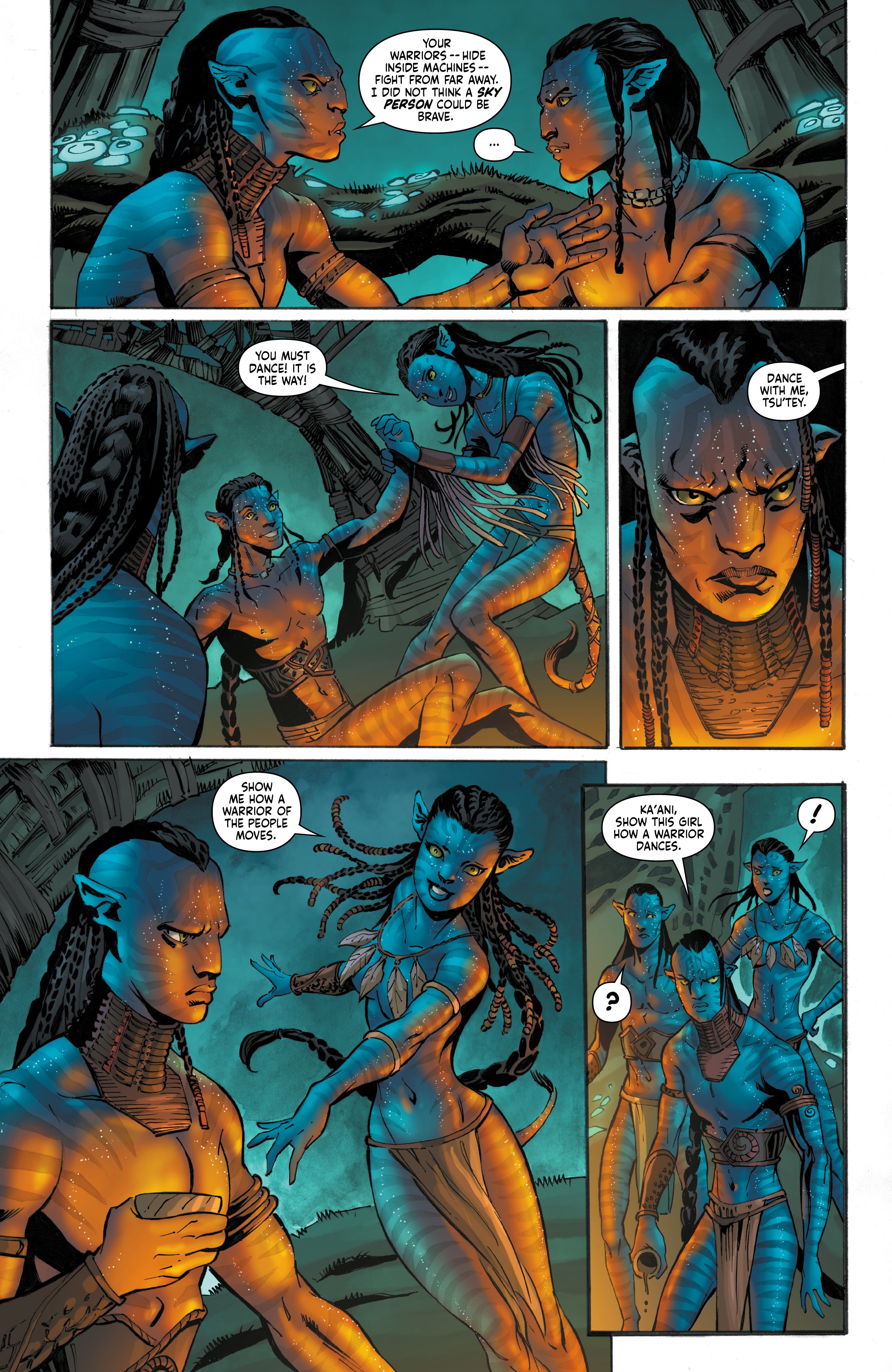 Read online Avatar: Tsu'tey's Path comic -  Issue #3 - 15