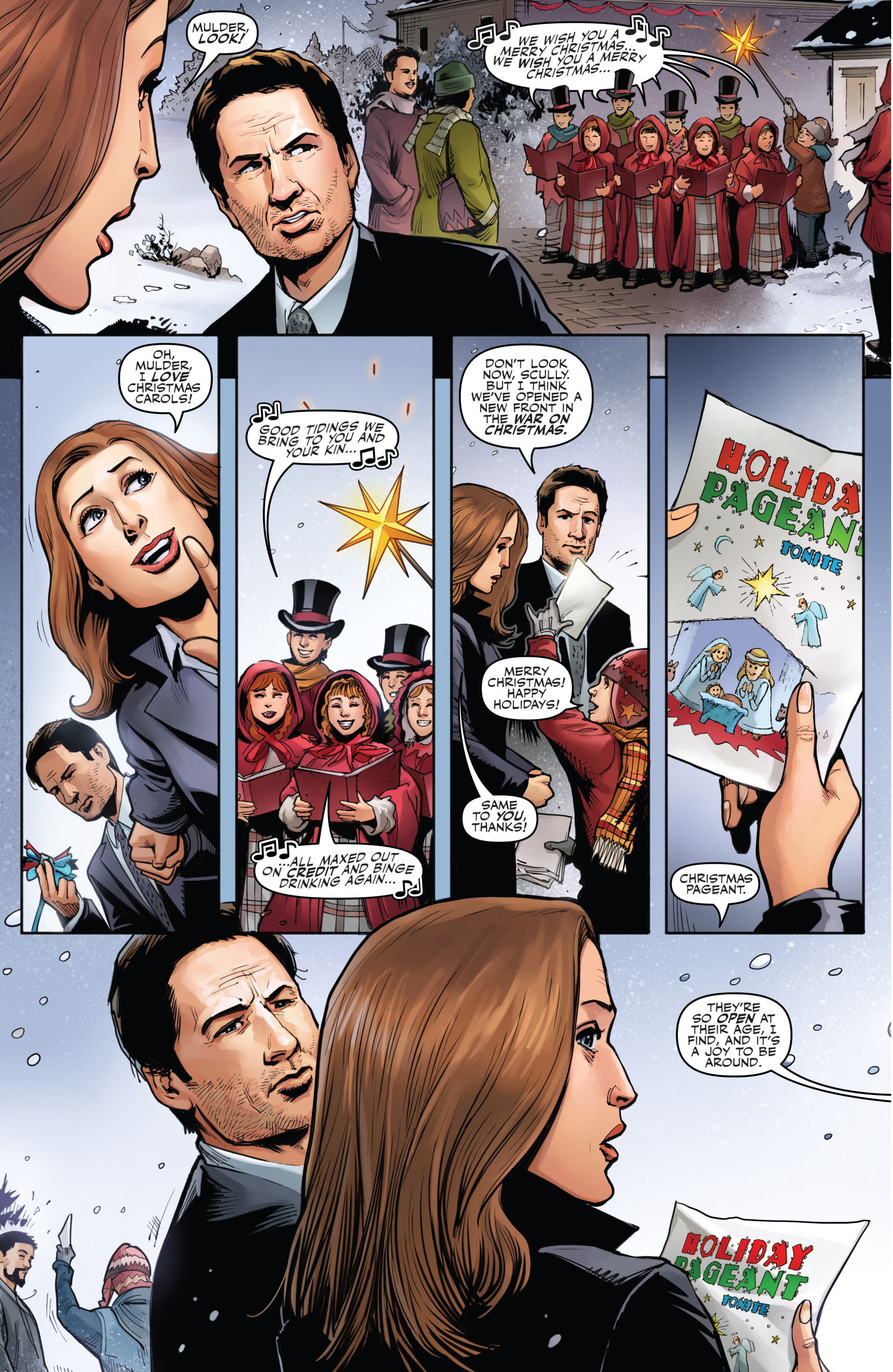 Read online The X-Files X-Mas Special comic -  Issue # Full - 12