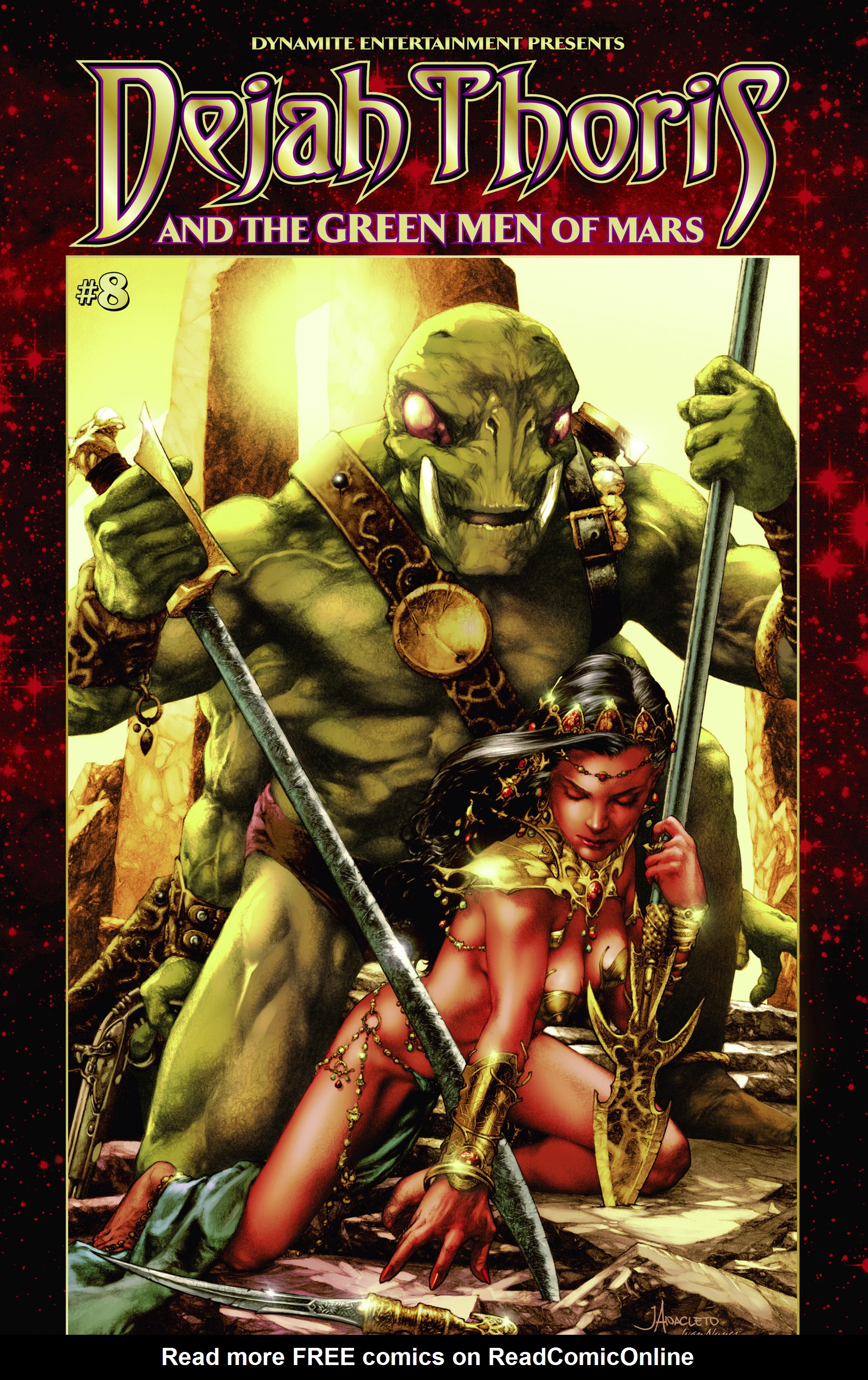 Read online Dejah Thoris and the Green Men of Mars comic -  Issue #8 - 1