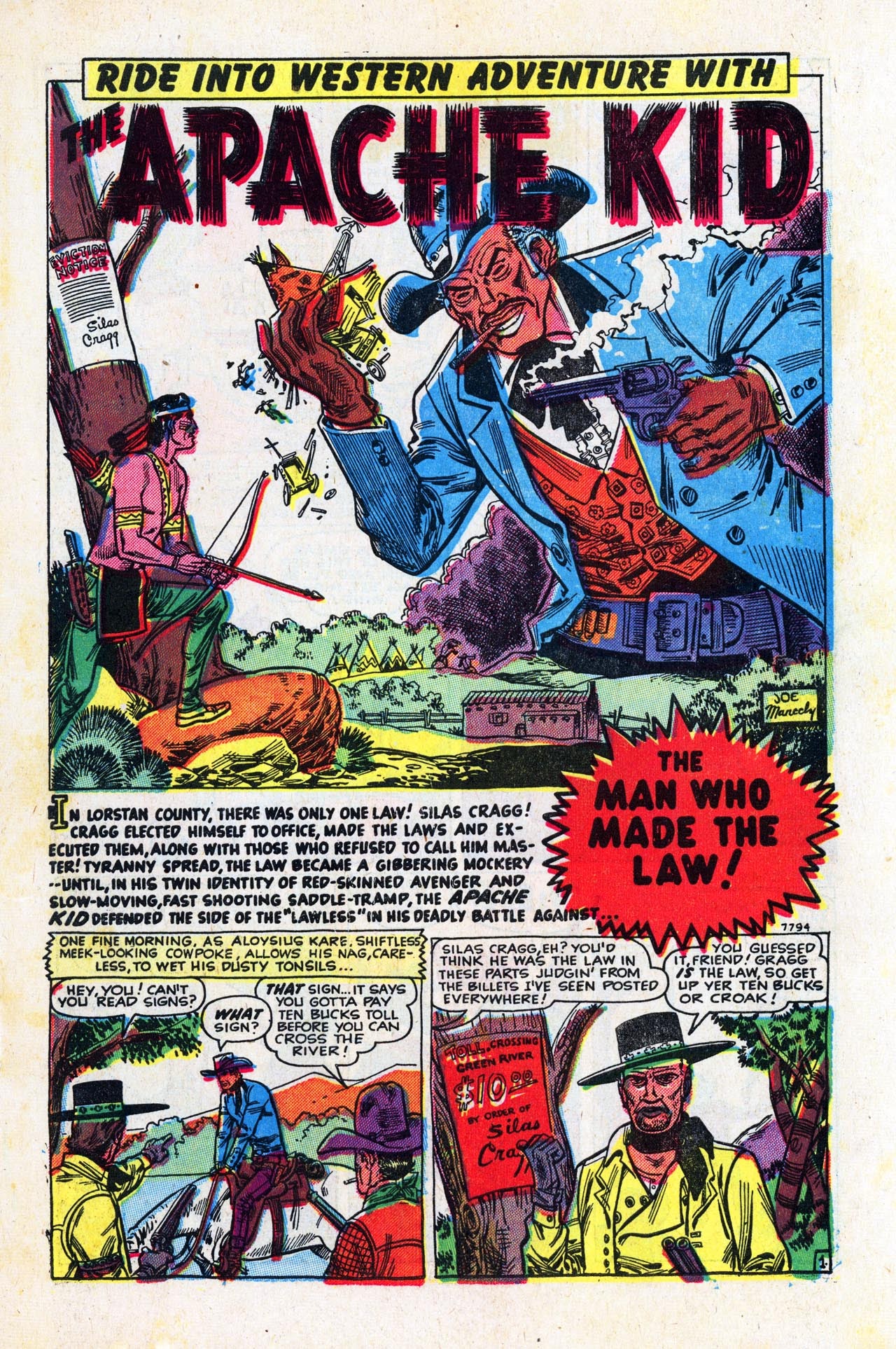 Read online Two Gun Western (1950) comic -  Issue #6 - 3