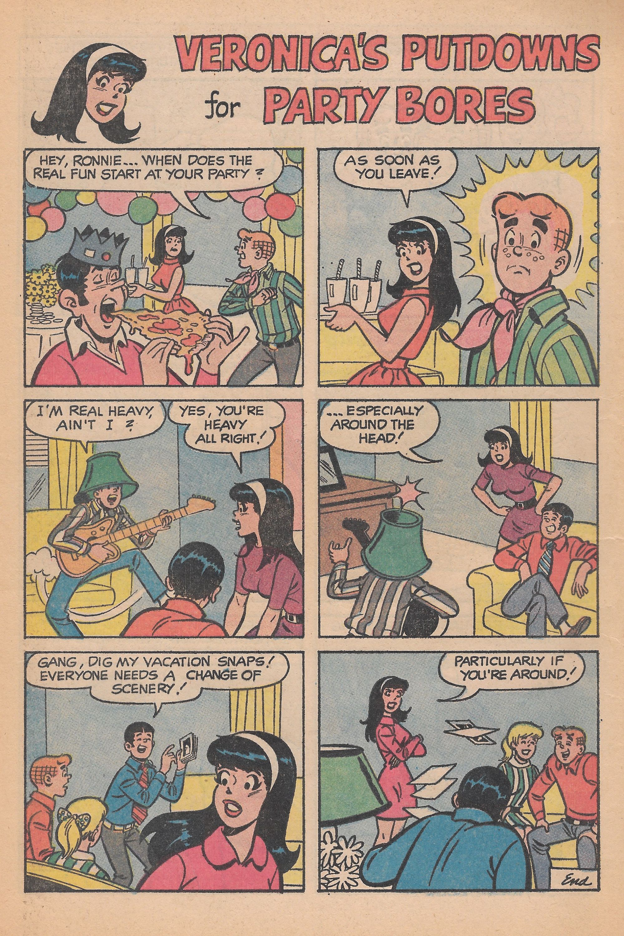 Read online Archie's Joke Book Magazine comic -  Issue #163 - 8