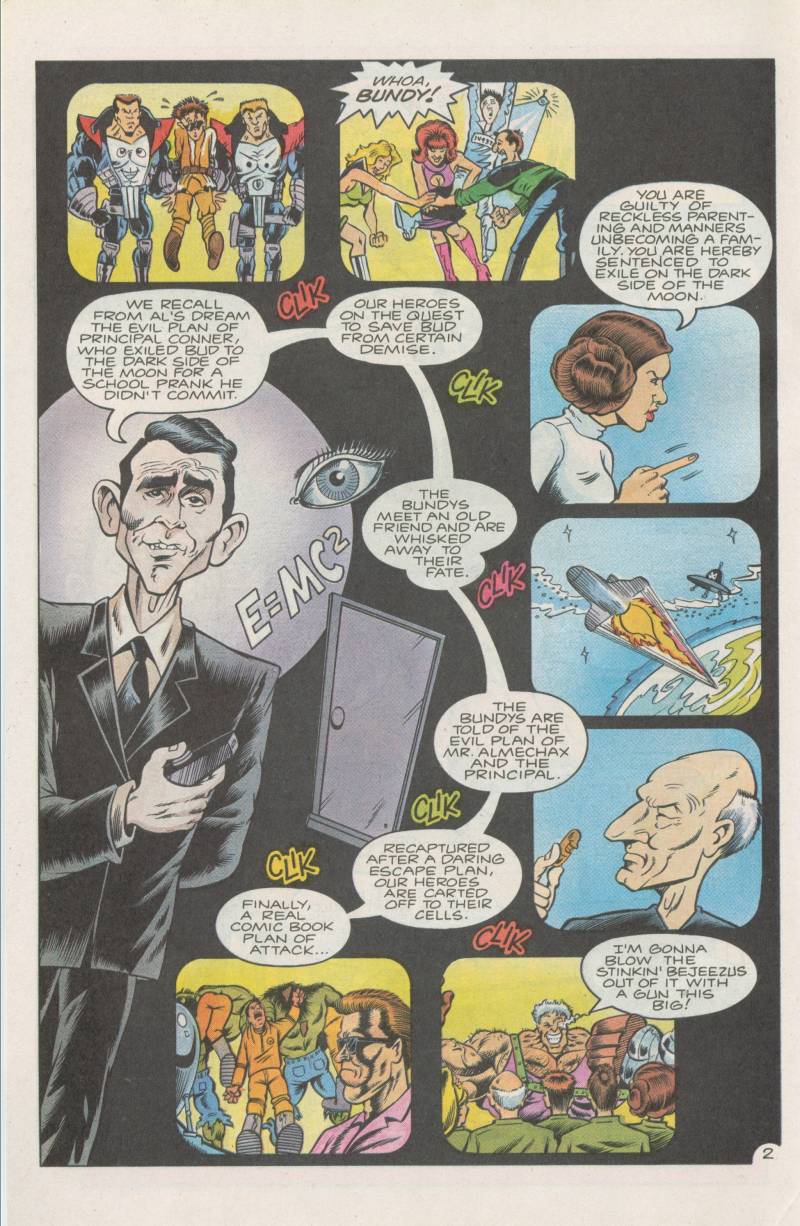 Read online Married... with Children: 2099 comic -  Issue #3 - 4