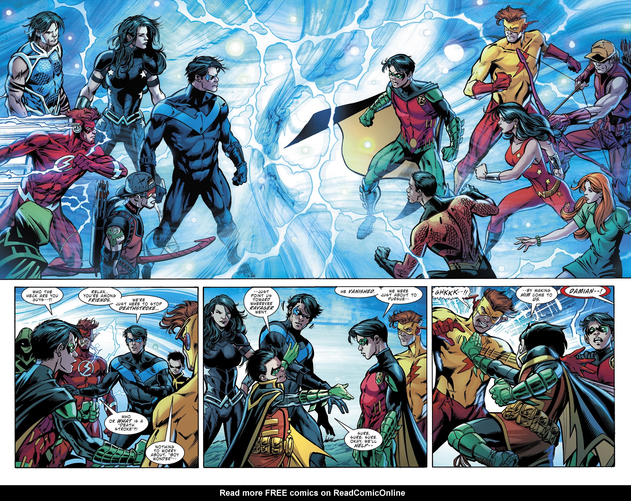 Read online Teen Titans: The Lazarus Contract Special comic -  Issue # Full - 15