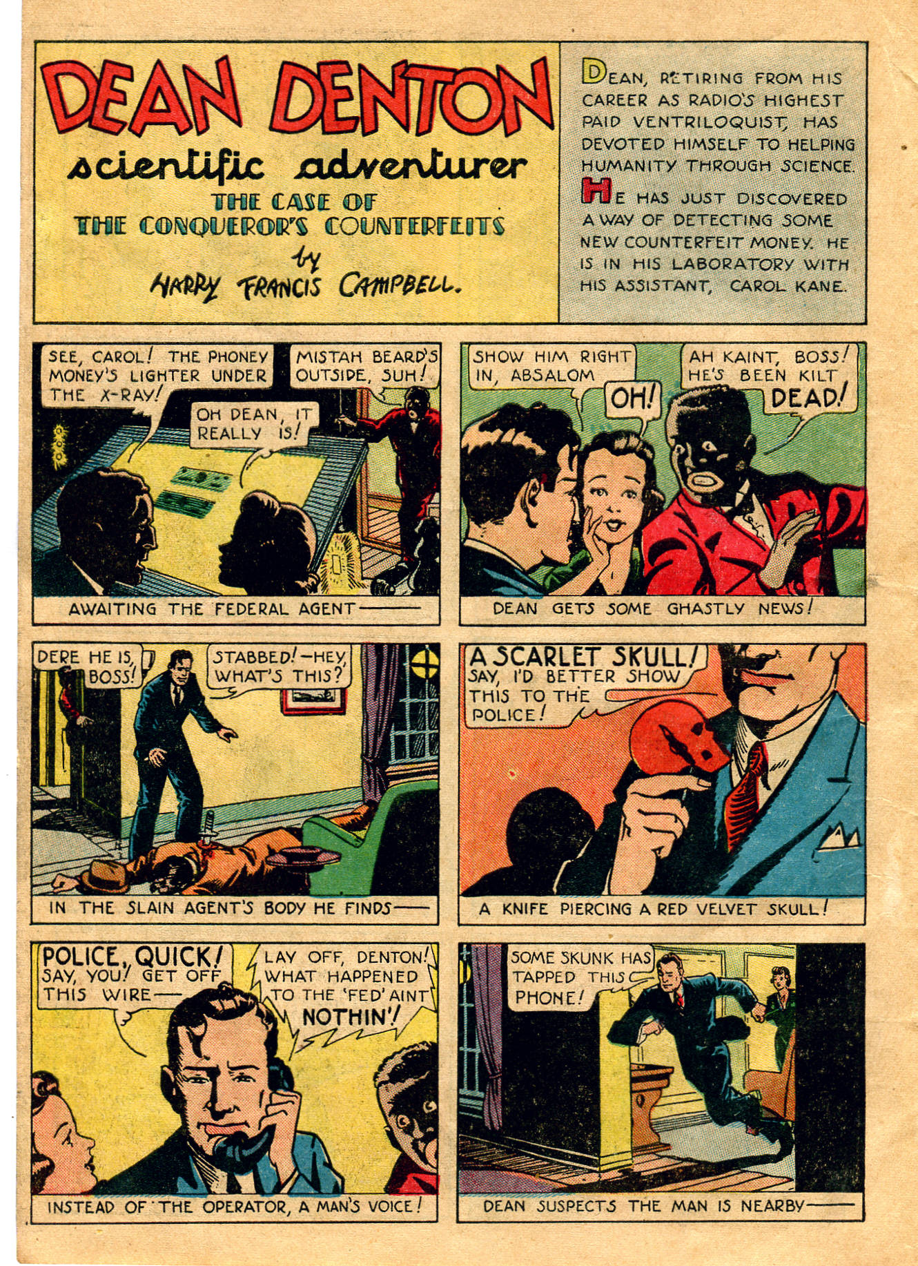 Read online Super Spy (1940) comic -  Issue #2 - 37