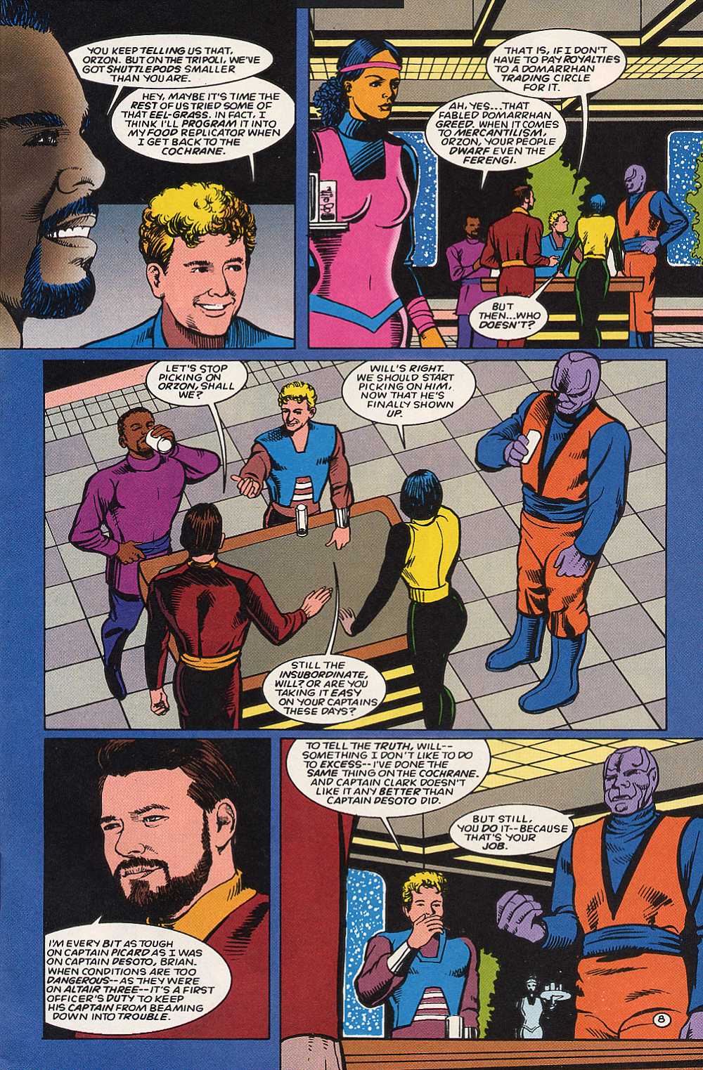 Read online Star Trek: The Next Generation (1989) comic -  Issue #67 - 9