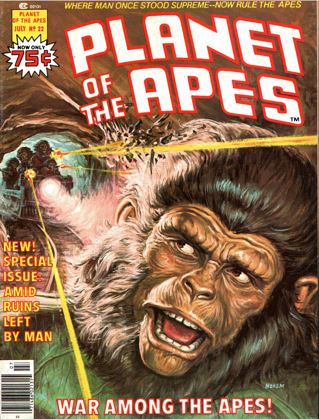Read online Planet of the Apes comic -  Issue #22 - 1