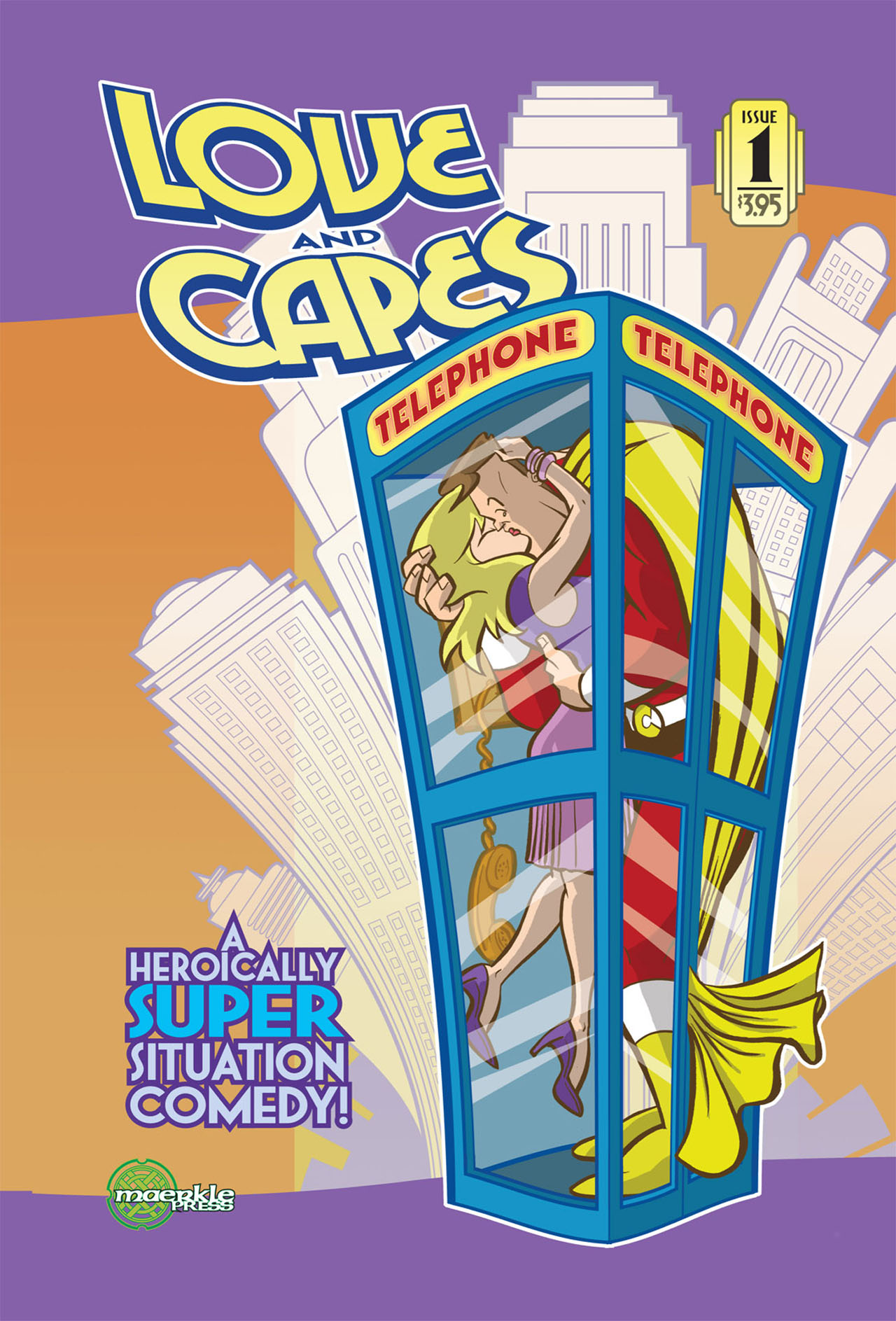Read online Love and Capes comic -  Issue #1 - 1