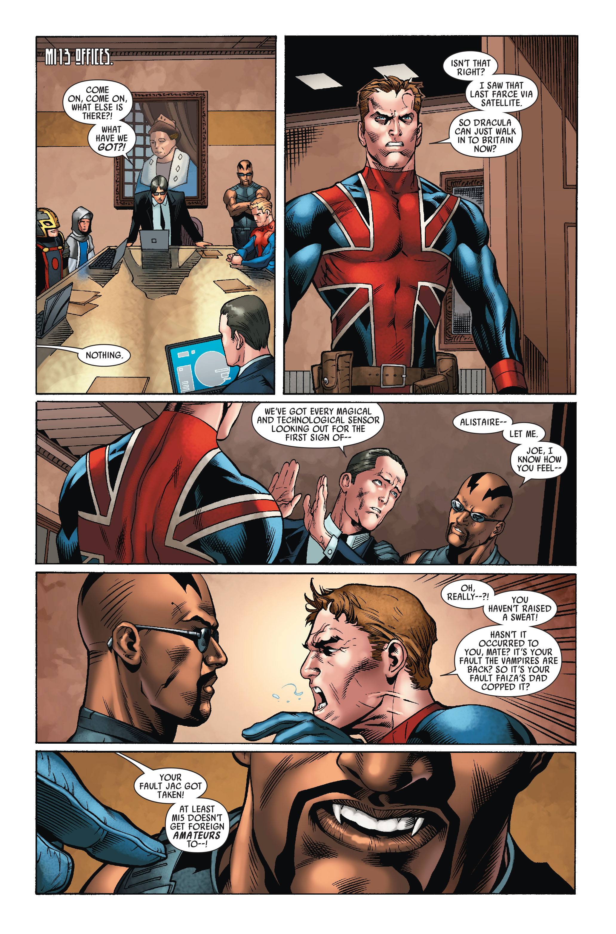 Read online Captain Britain and MI13 comic -  Issue #13 - 6