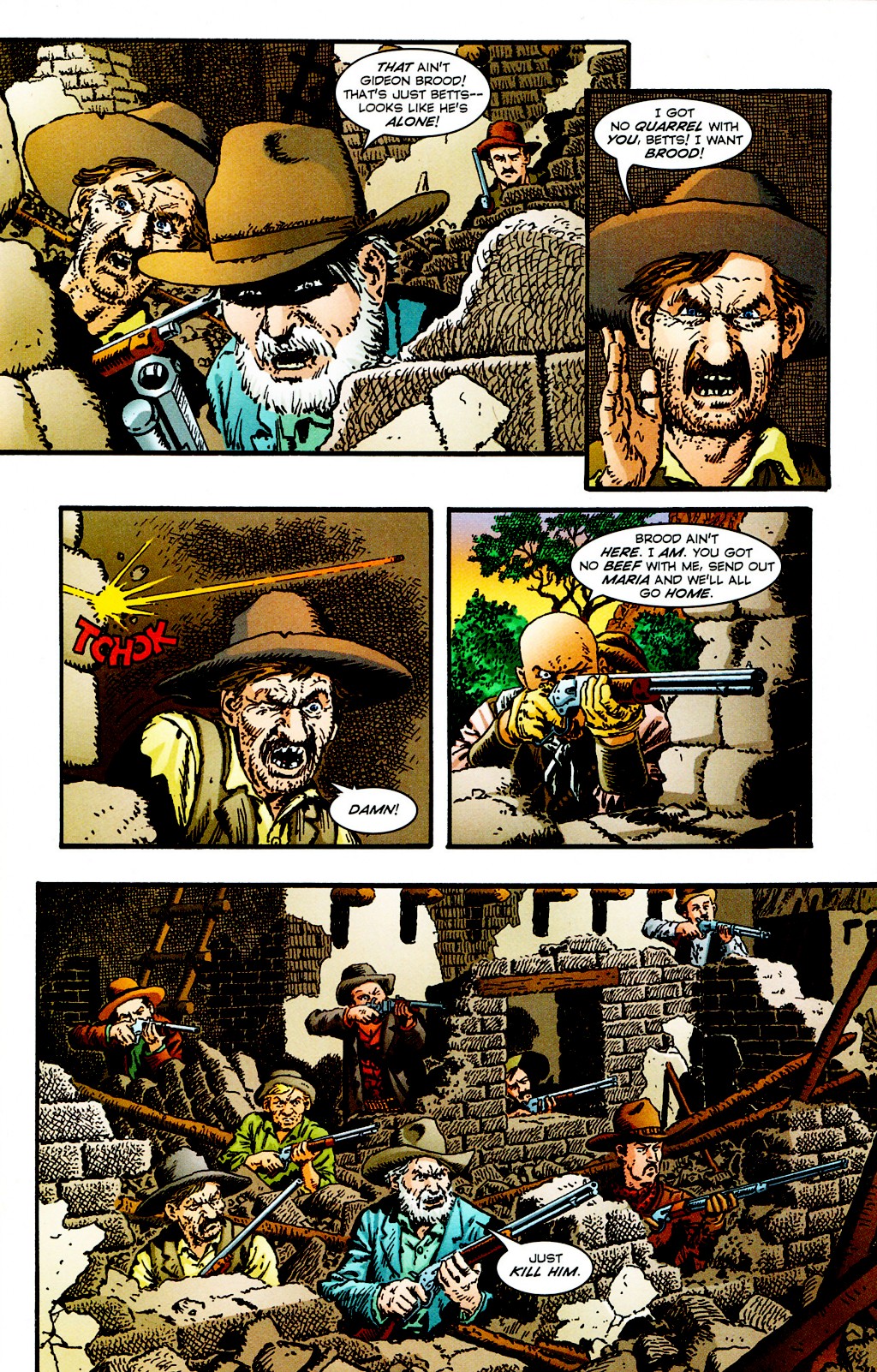 Read online Desperadoes: Quiet Of The Grave comic -  Issue #5 - 9
