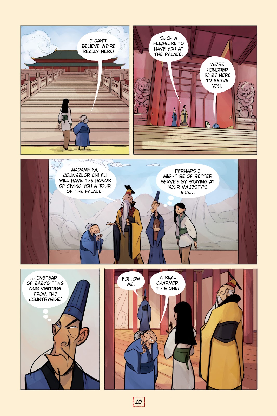 Disney Mulan's Adventure Journal: The Palace of Secrets issue TPB - Page 22