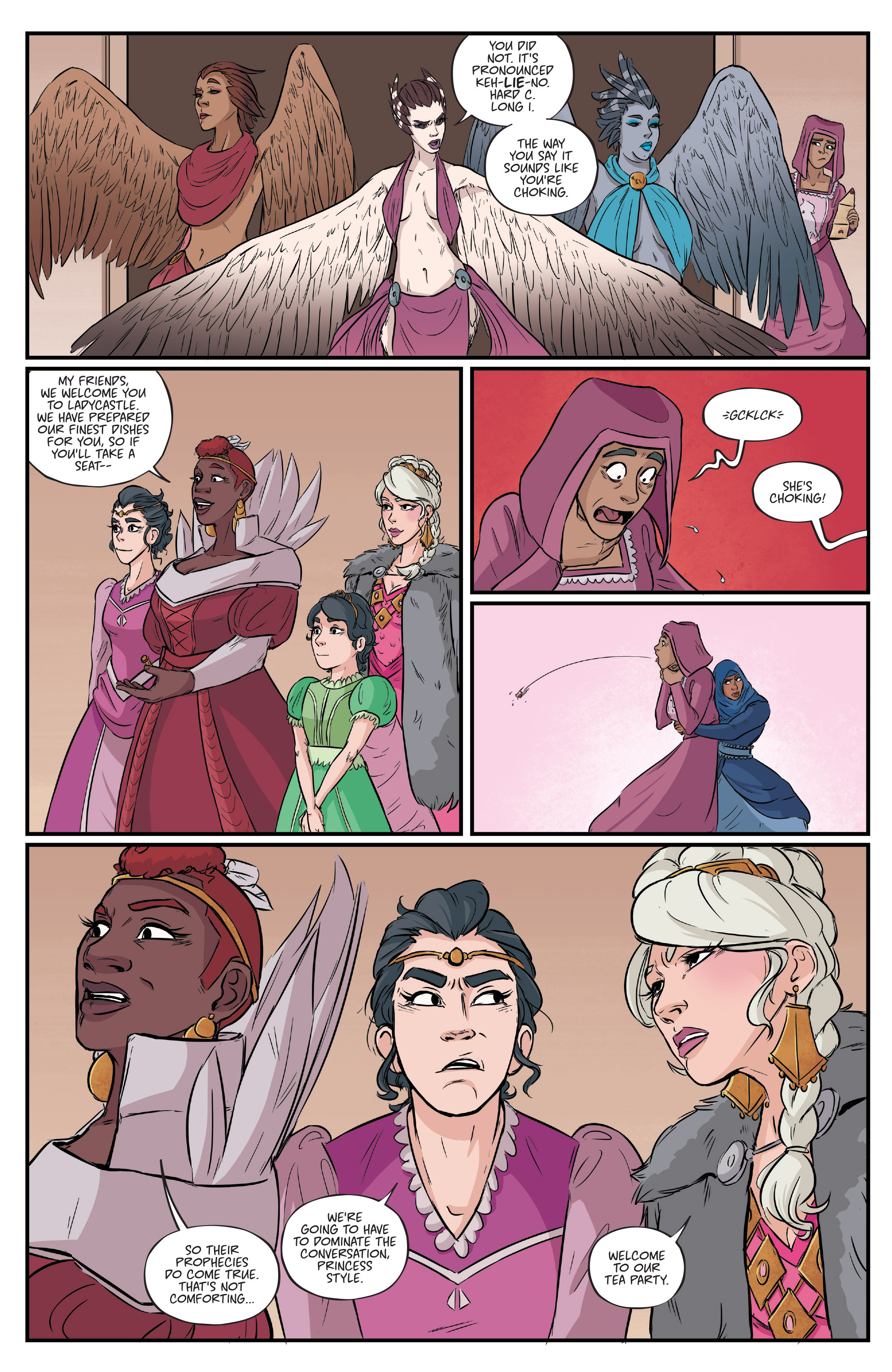 Read online Ladycastle comic -  Issue #3 - 15
