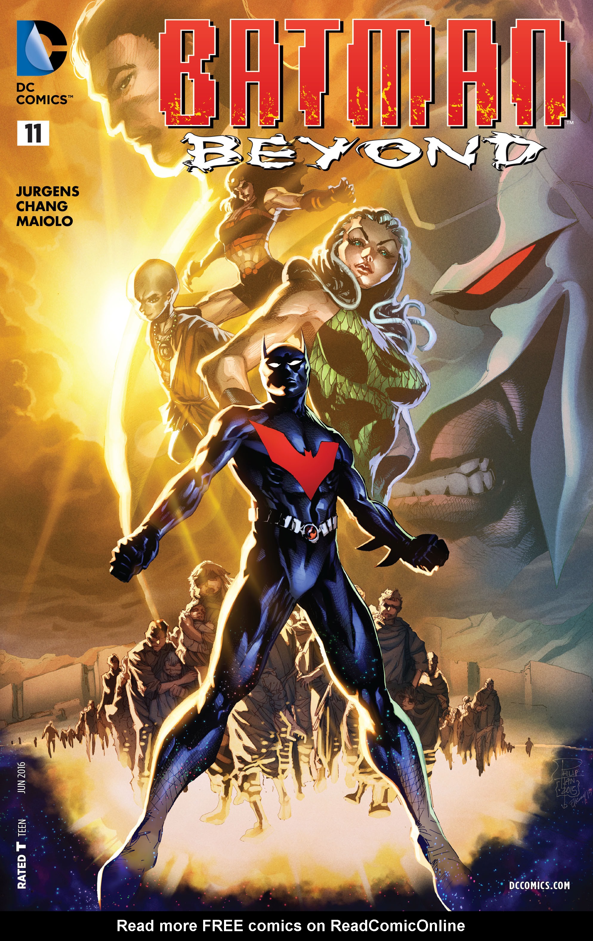 Read online Batman Beyond (2015) comic -  Issue #11 - 1