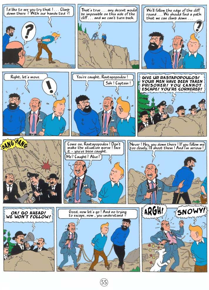 Read online The Adventures of Tintin comic -  Issue #24 - 58