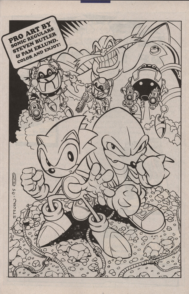 Read online Knuckles the Echidna comic -  Issue #21 - 31
