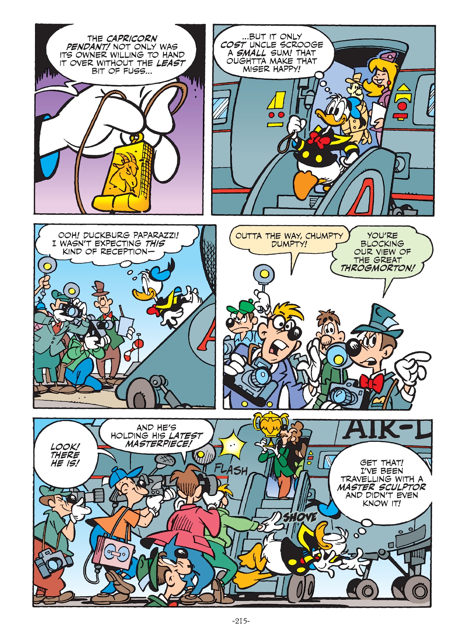 Read online Mickey and Donald: The Search For the Zodiac Stone comic -  Issue # TPB - 214