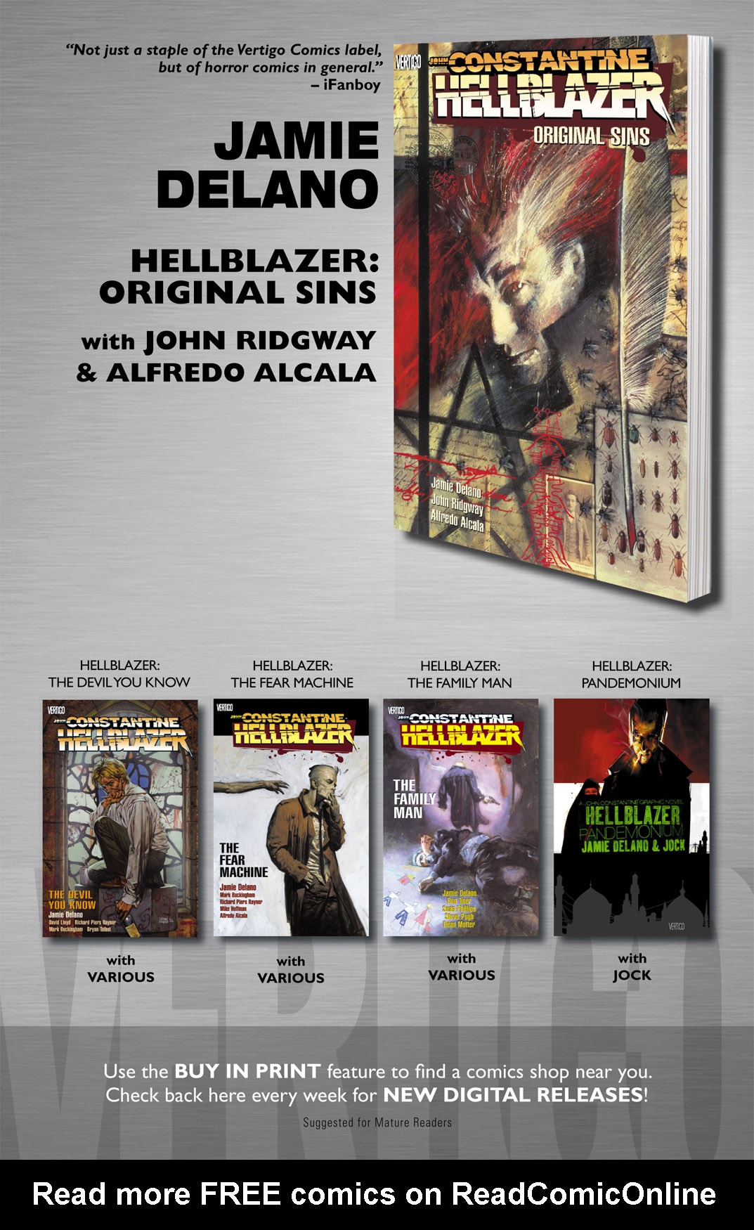 Read online Hellblazer comic -  Issue #146 - 24