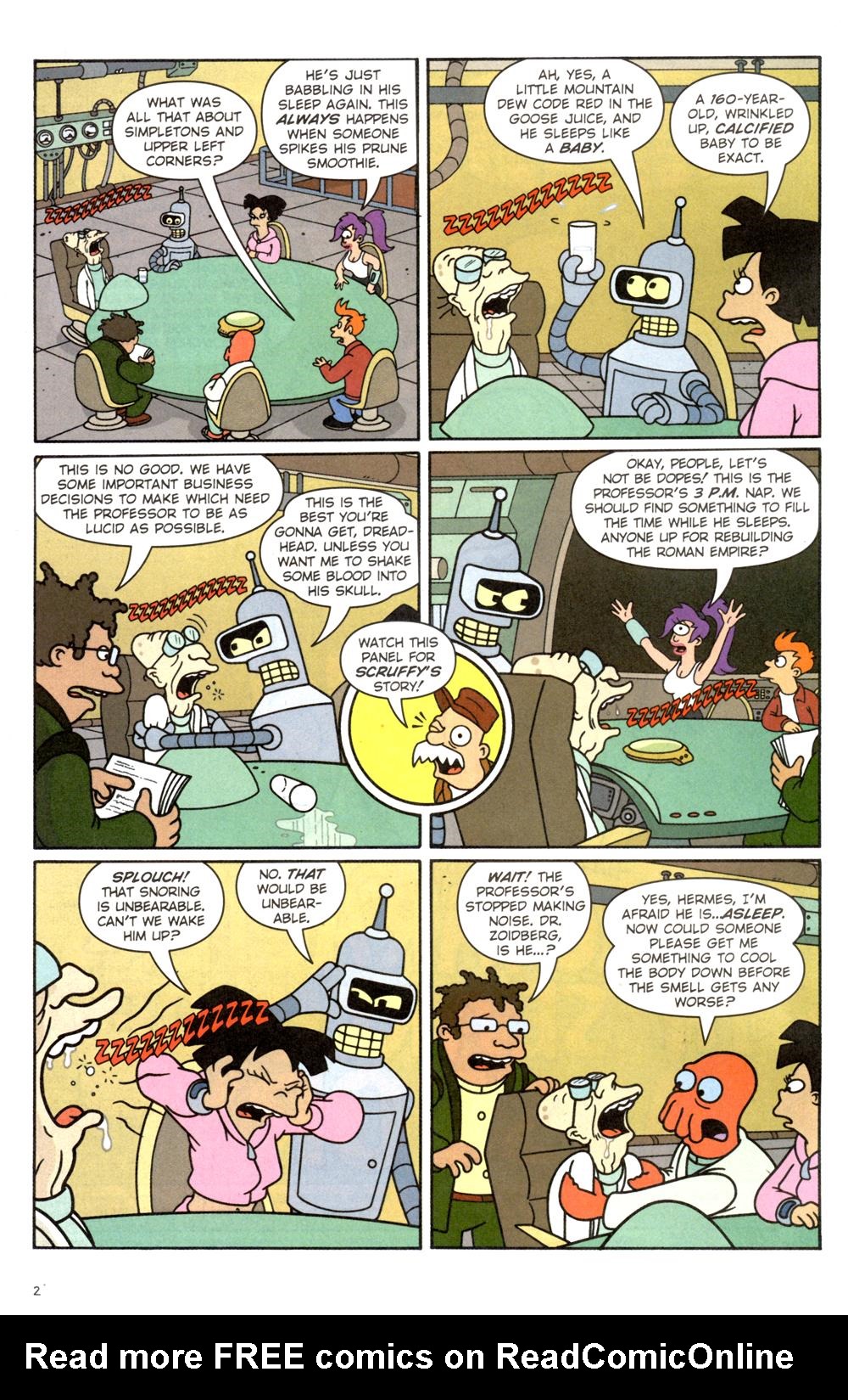Read online Futurama Comics comic -  Issue #14 - 3
