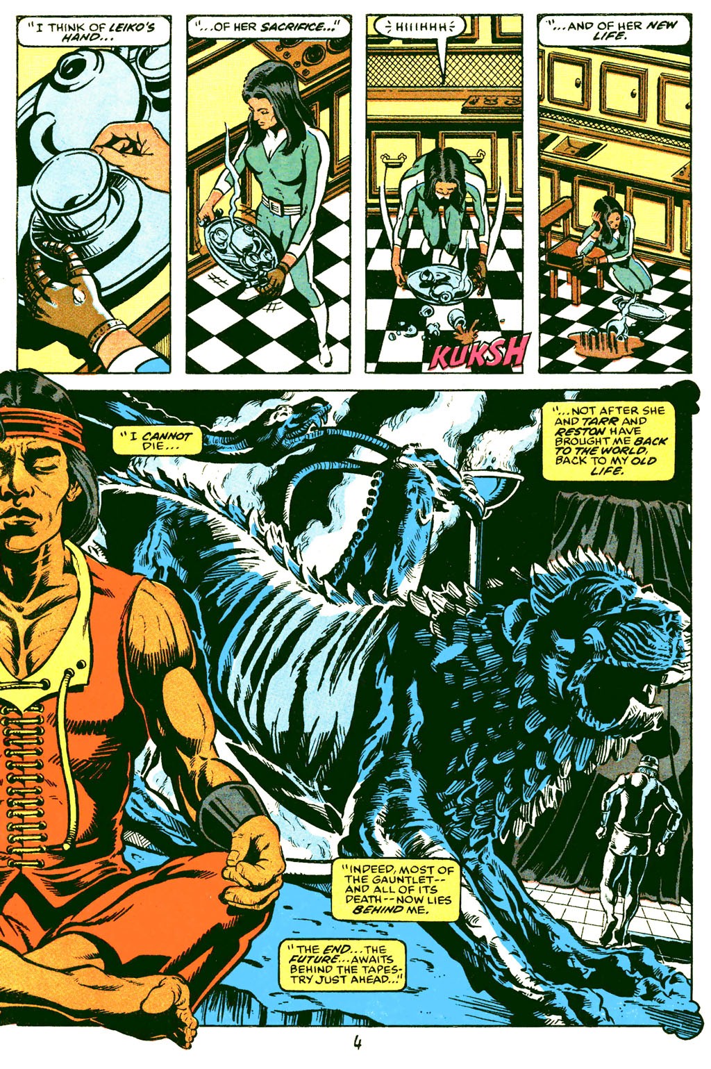 Read online Master of Kung Fu: Bleeding Black comic -  Issue # Full - 7
