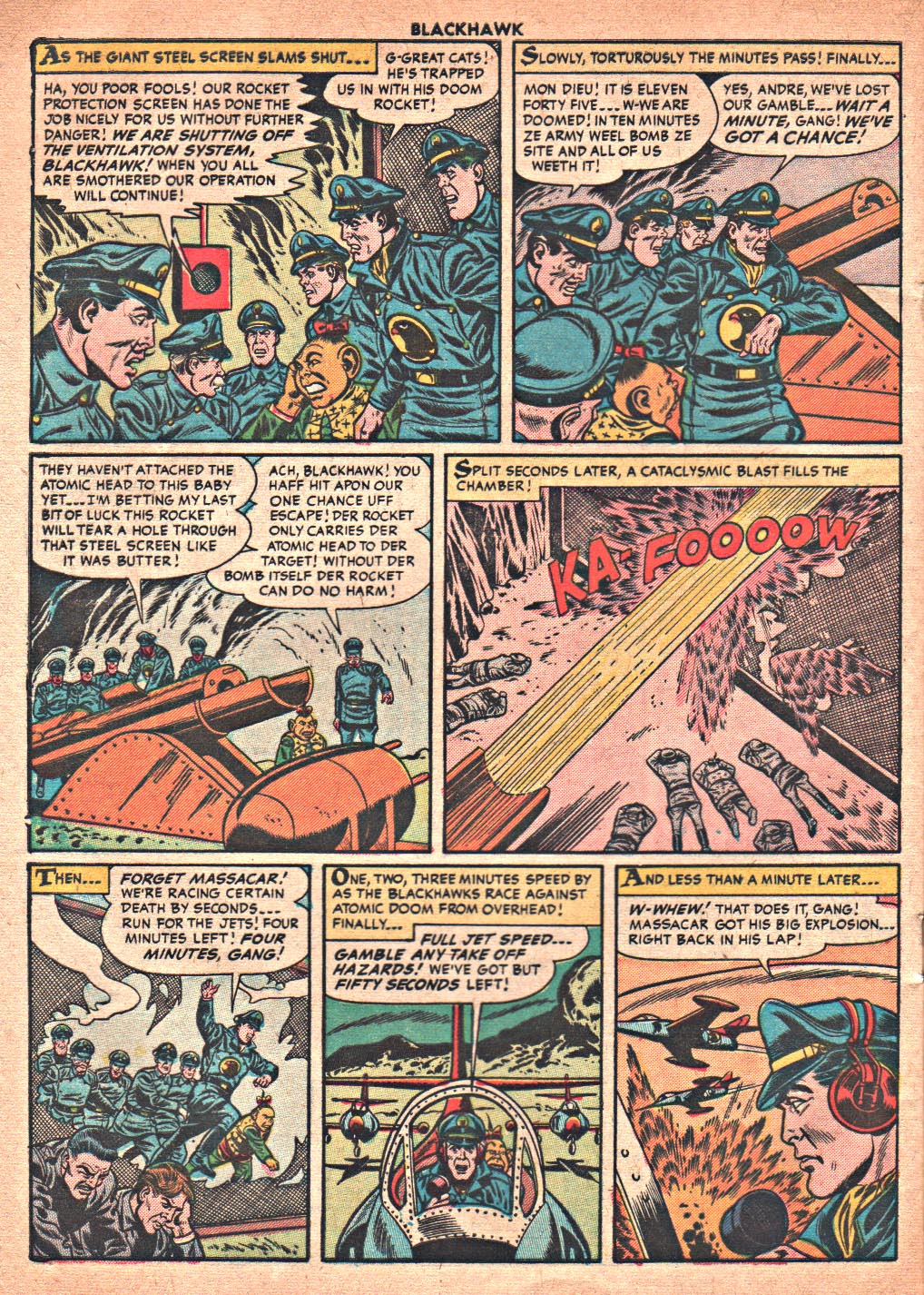Read online Blackhawk (1957) comic -  Issue #86 - 32