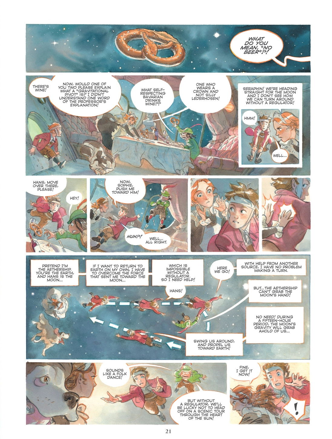 Read online Castle In the Stars: The Space Race of 1869 comic -  Issue #Castle In the Stars TPB The Moon-King - 24