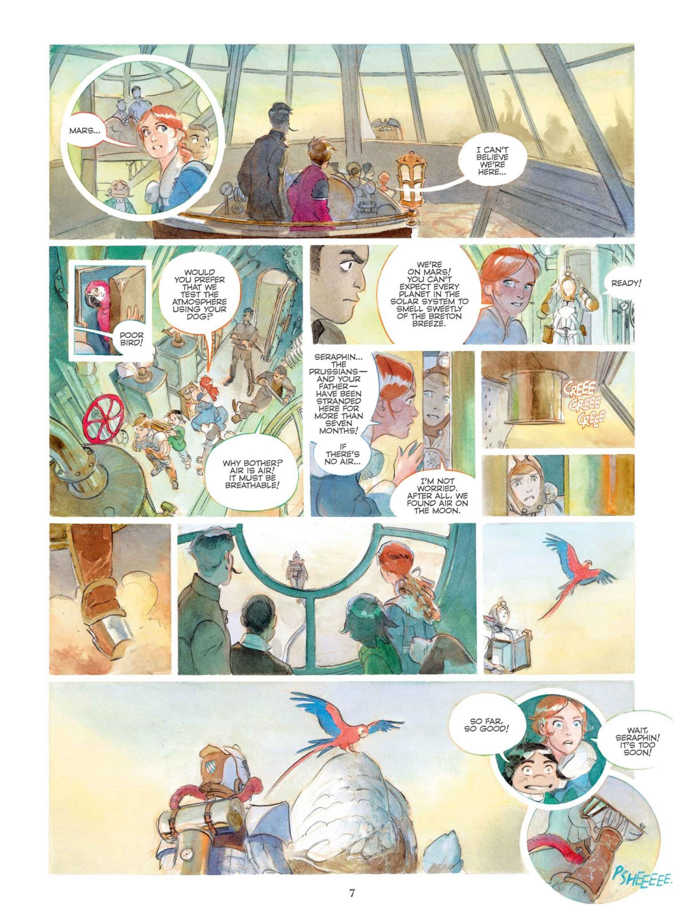 Read online Castle In the Stars: The Space Race of 1869 comic -  Issue #Castle In the Stars TPB A Frenchman on Mars - 12