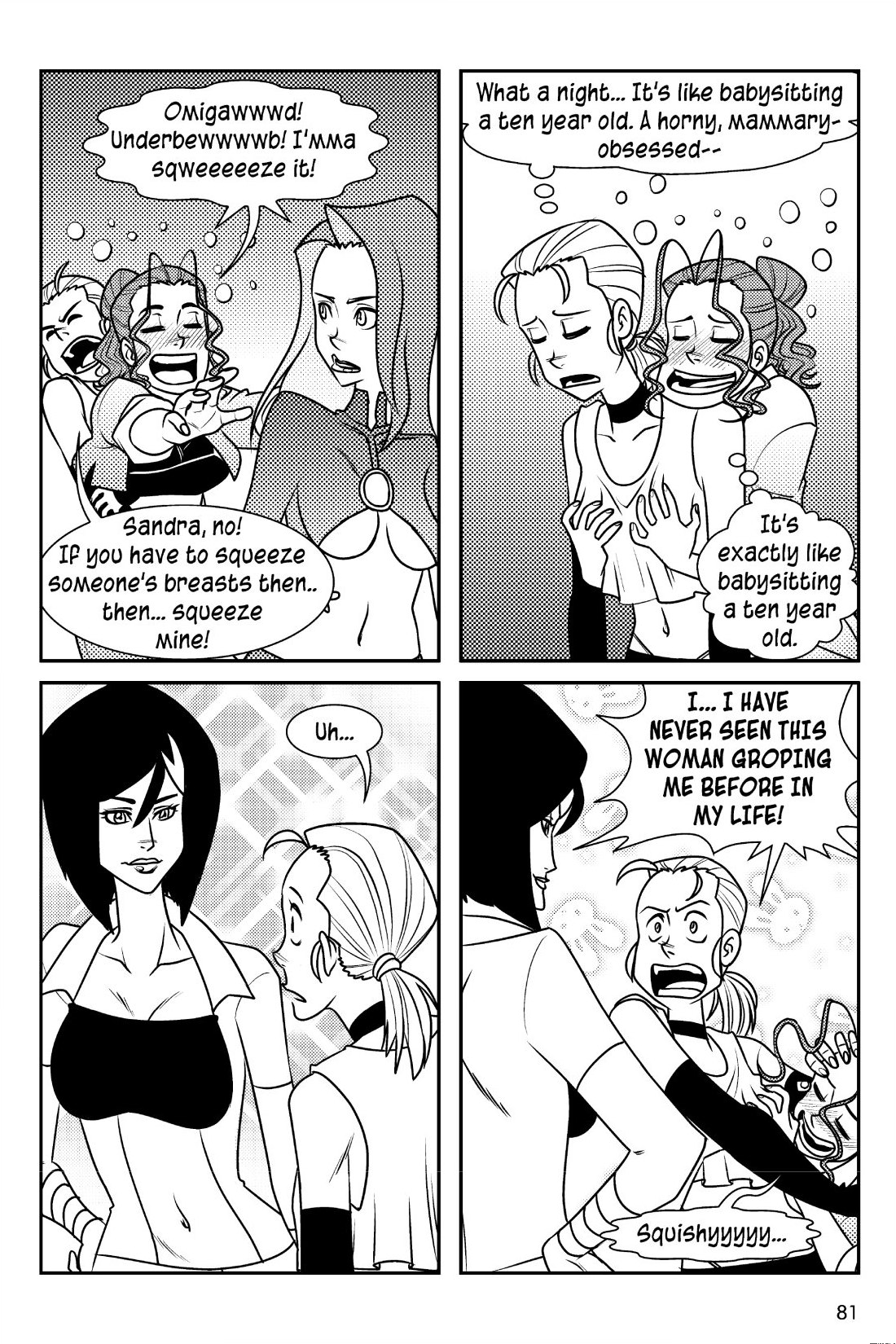 Read online Sandra On The Rocks comic -  Issue # TPB 2 (Part 1) - 82