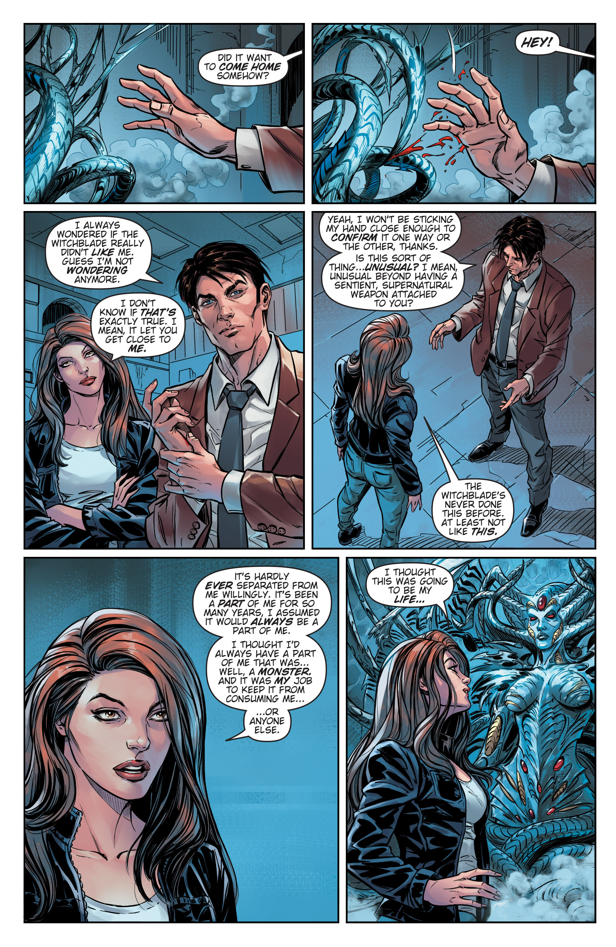 Read online Witchblade (1995) comic -  Issue #185 - 12