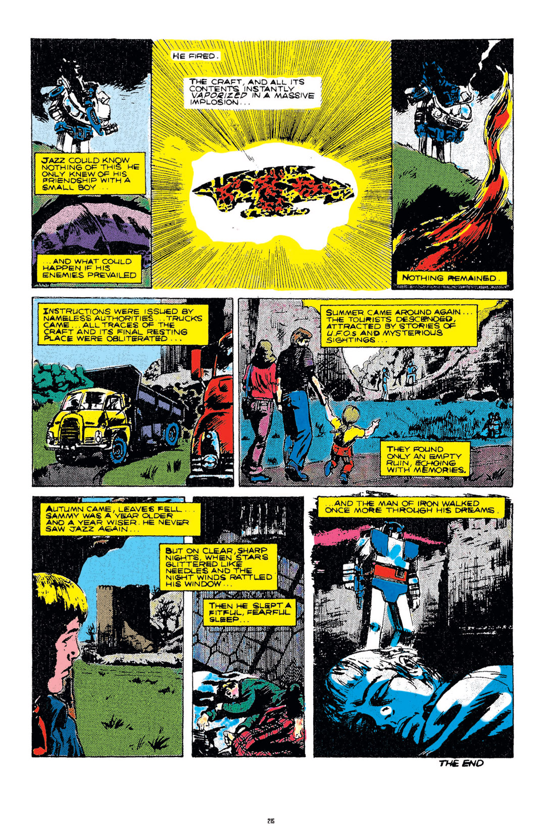 Read online The Transformers Classics comic -  Issue # TPB 3 - 216