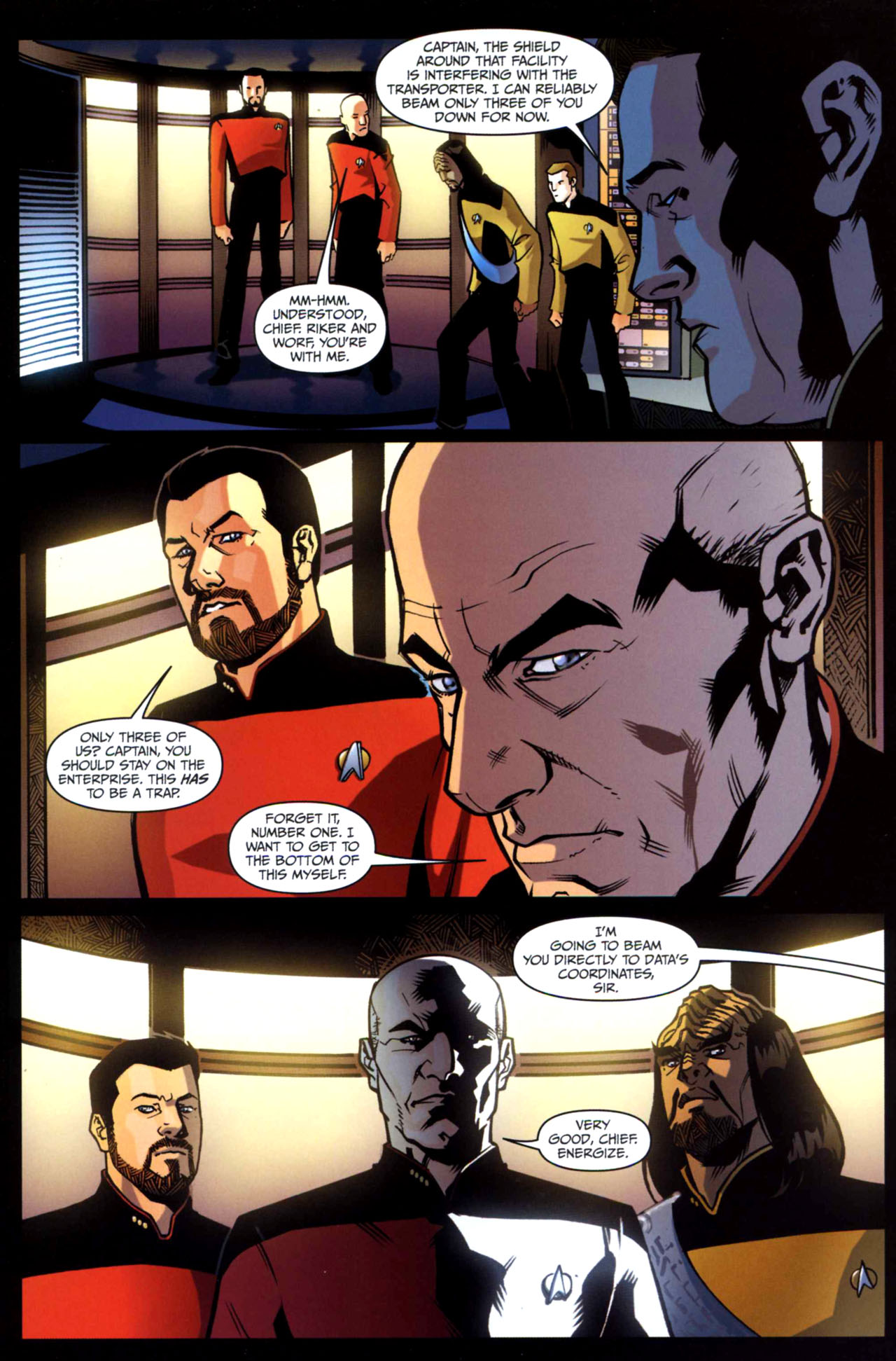Read online Star Trek: The Next Generation: Intelligence Gathering comic -  Issue #5 - 8